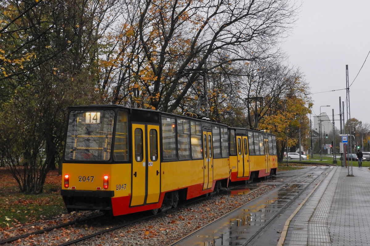 Варшава, Konstal 105N2k № 2047