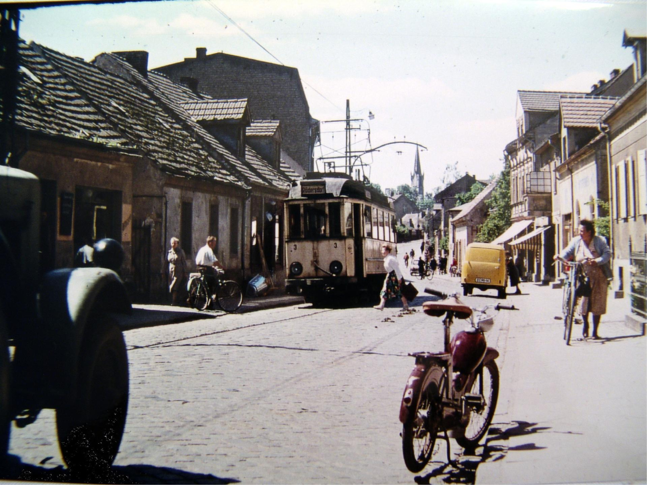 Шёнайхе – Рюдерсдорф, Четырёхосный моторный Lindner/AEG № 3; Шёнайхе – Рюдерсдорф — Бывшая линия через старый Рюдерсдорф; Шёнайхе – Рюдерсдорф — Старые фотографии