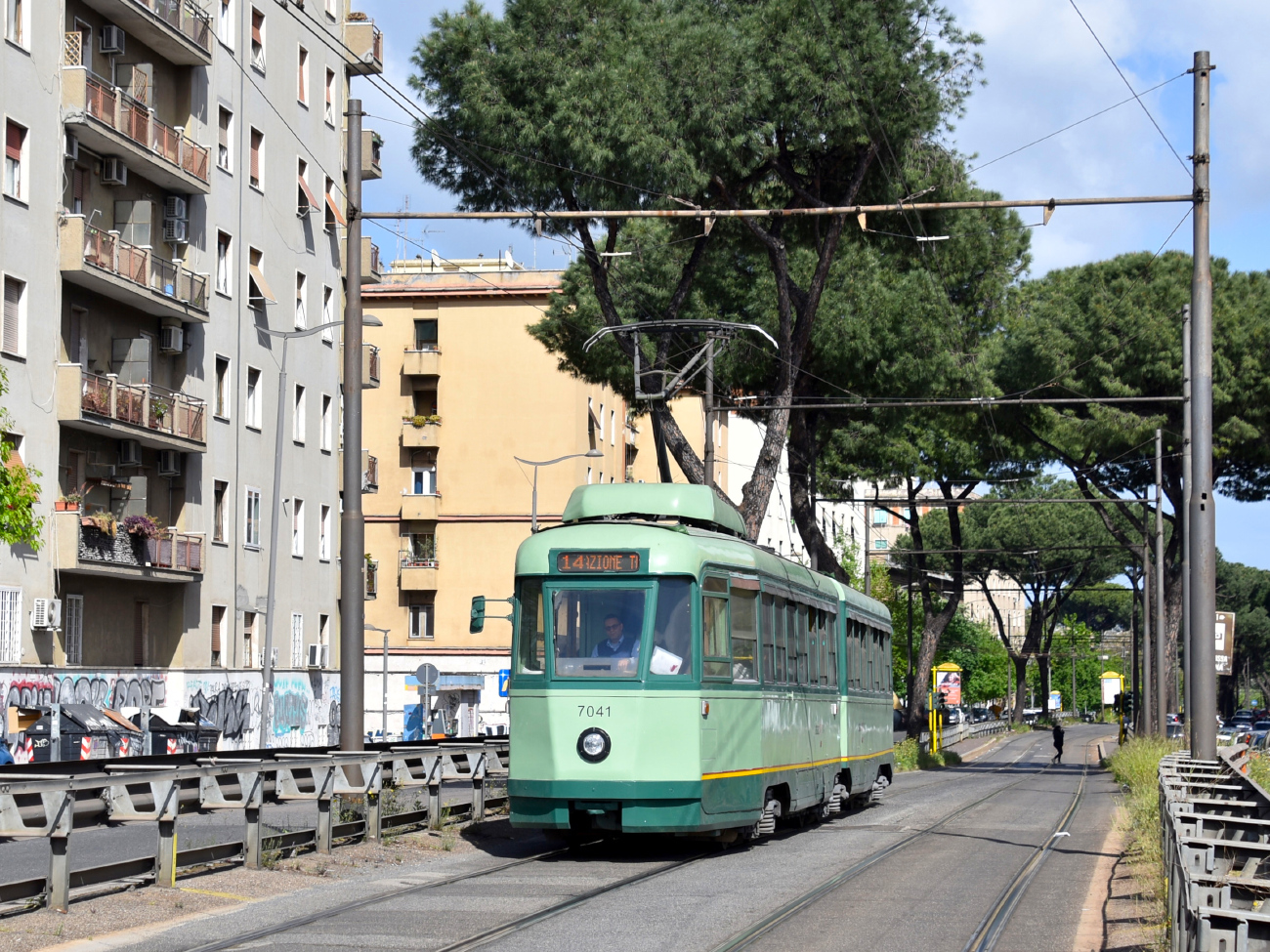 Рим, Treno Articolato Stanga (TAS) № 7041