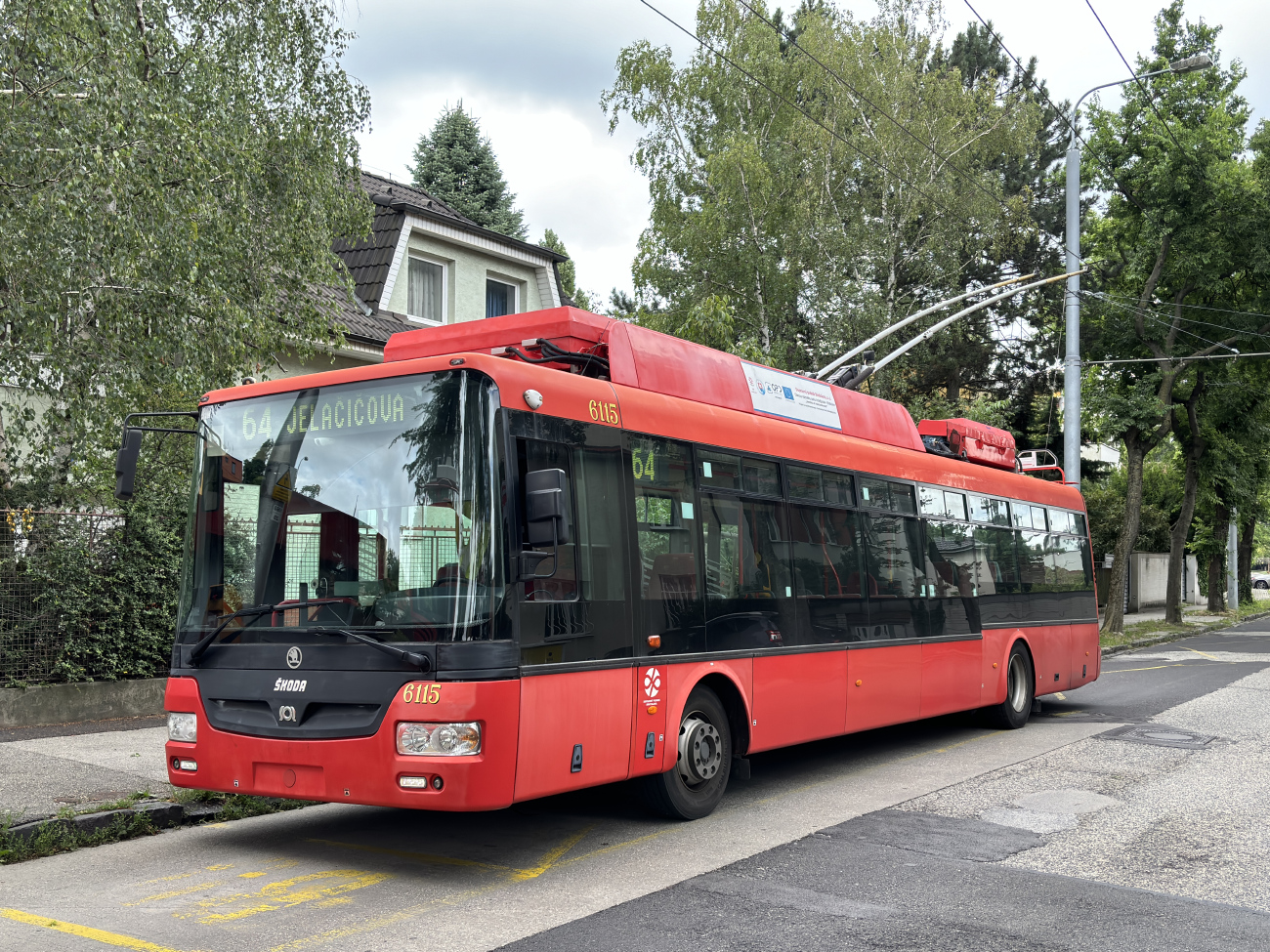 Братислава, Škoda 30TrDG SOR № 6115
