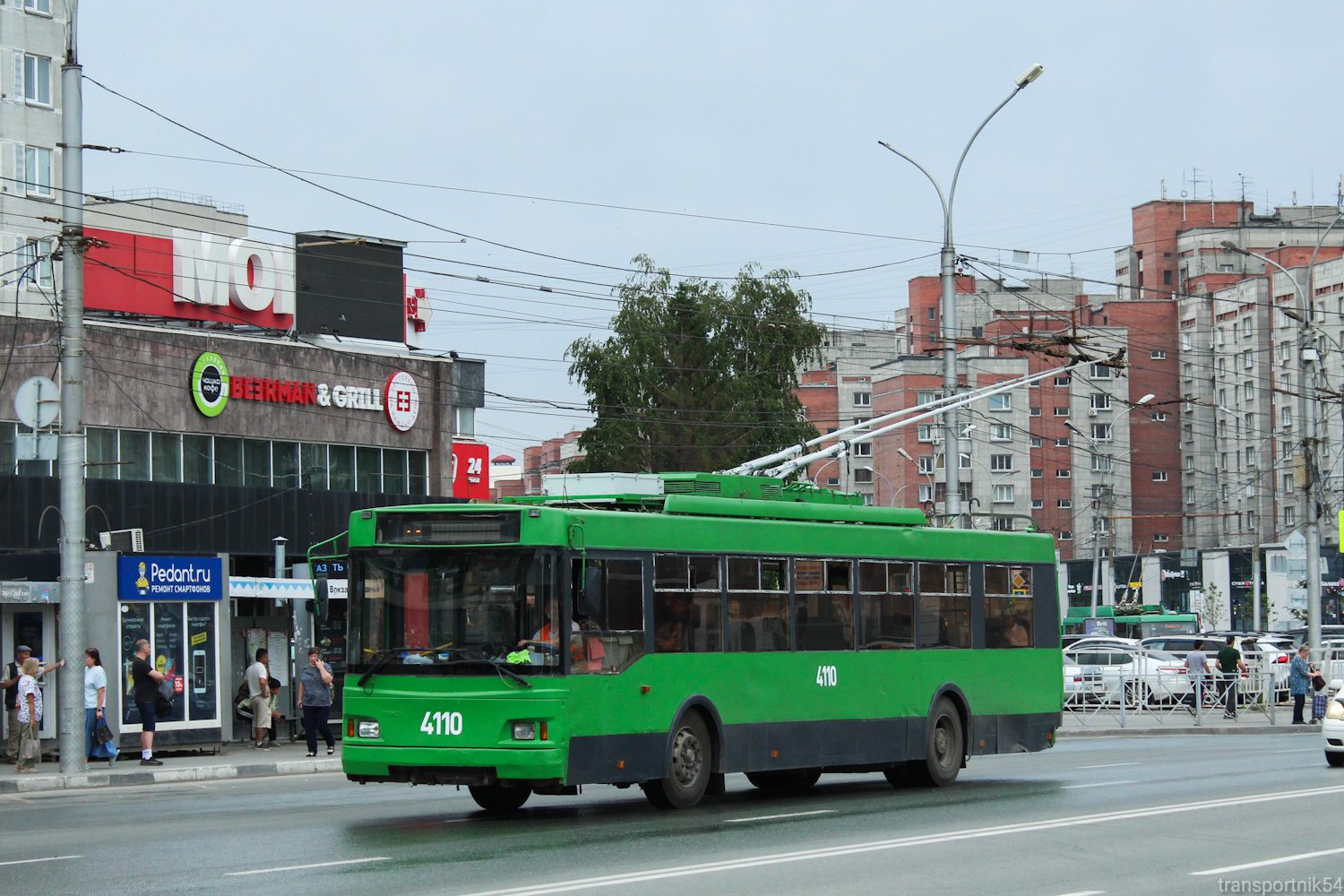 Novosibirsk, Trolza-5275.06 “Optima” # 4110 Novosibirsk, Trolza-5275.06 “Optima” # 4110