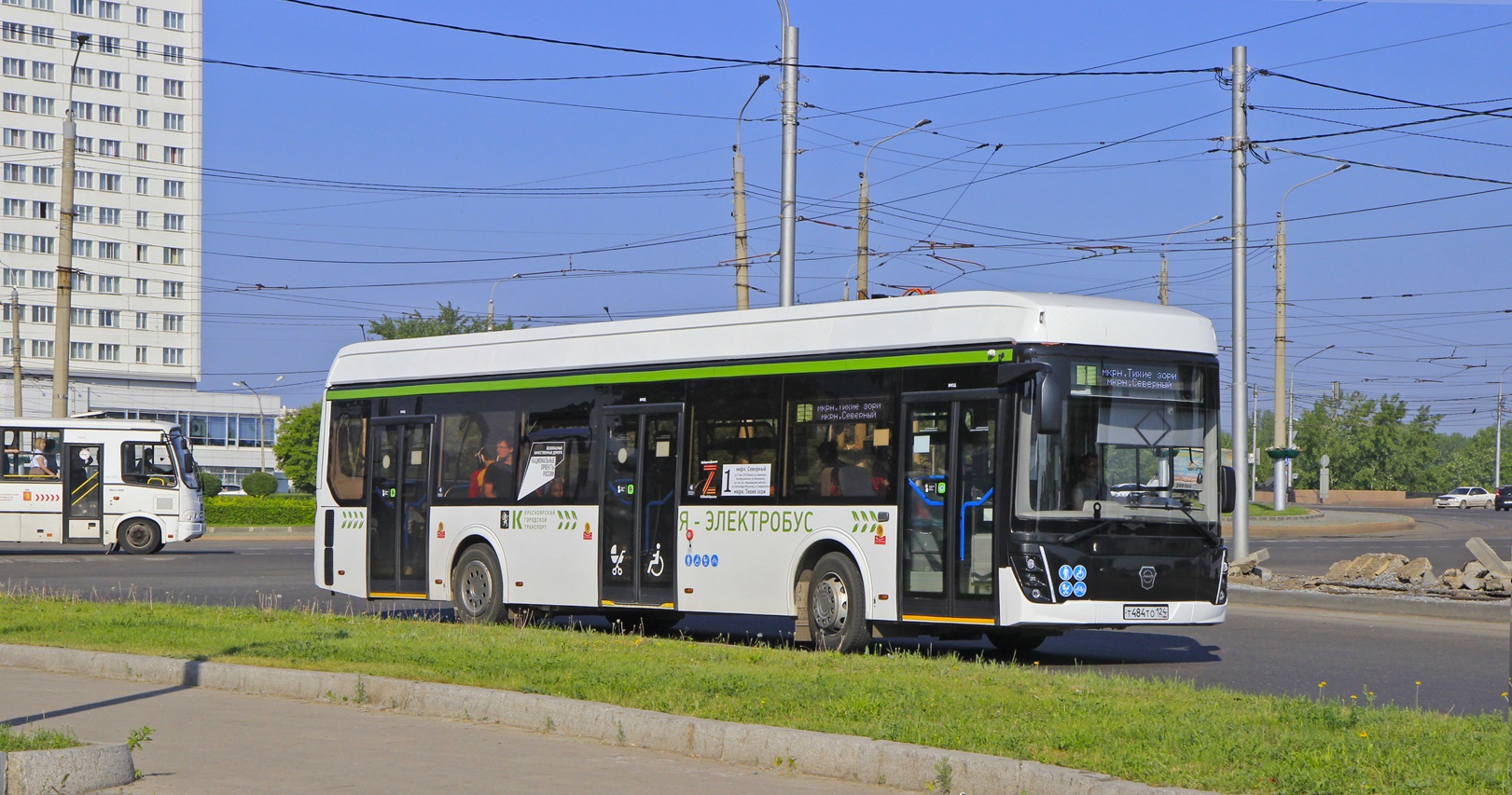 Красноярск, ЛиАЗ-6274 № Т 484 ТО 124