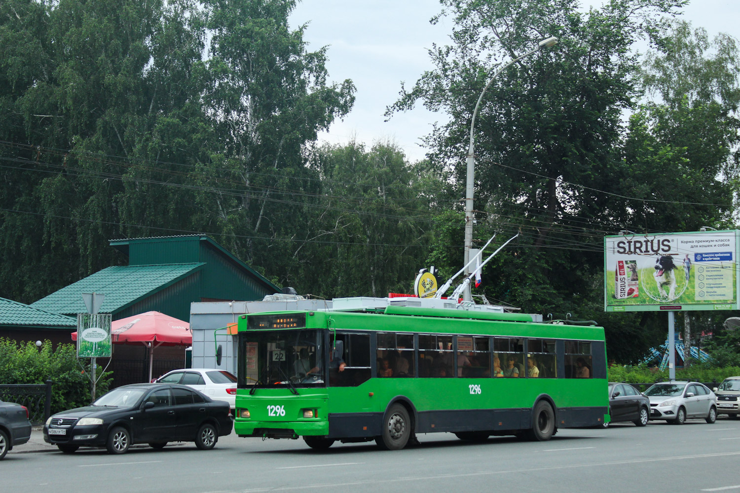 Новосибирск, Тролза-5275.06 «Оптима» № 1296