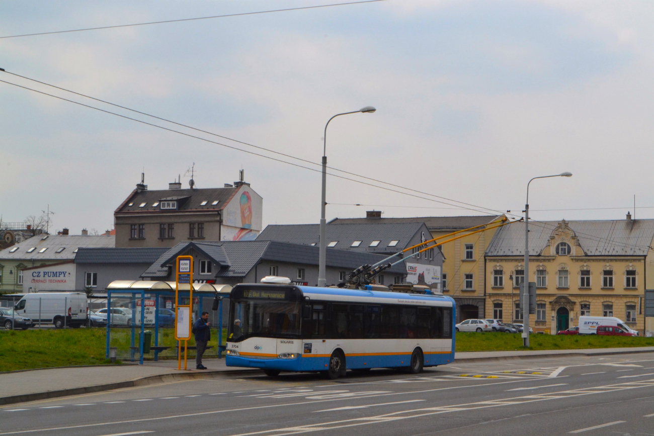 Острава, Solaris Trollino II 12 AC № 3704