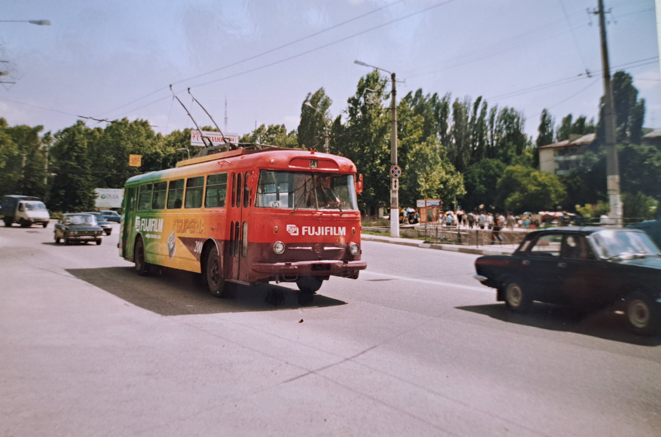 Крымский троллейбус, Škoda 9TrH27 № 3711; Крымский троллейбус — Исторические фотографии (1959 — 2000)