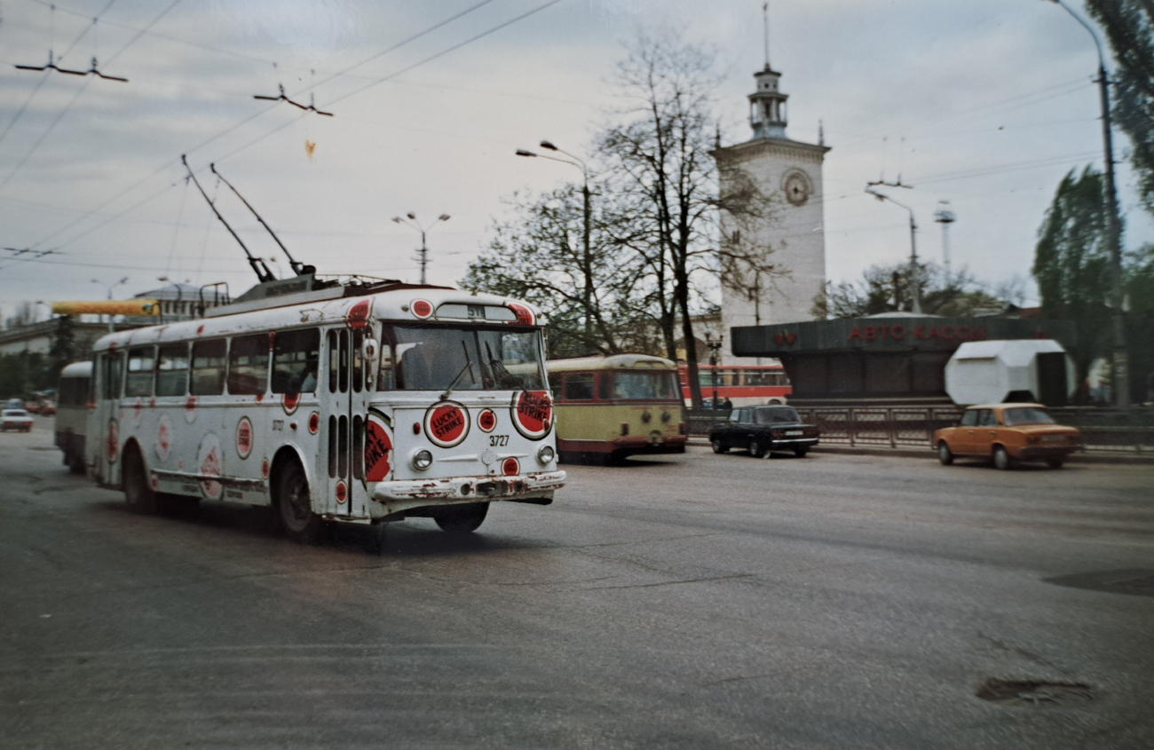 Krimski trolejbus, Škoda 9TrH27 č. 3727; Krimski trolejbus — Historical photos (1959 — 2000)