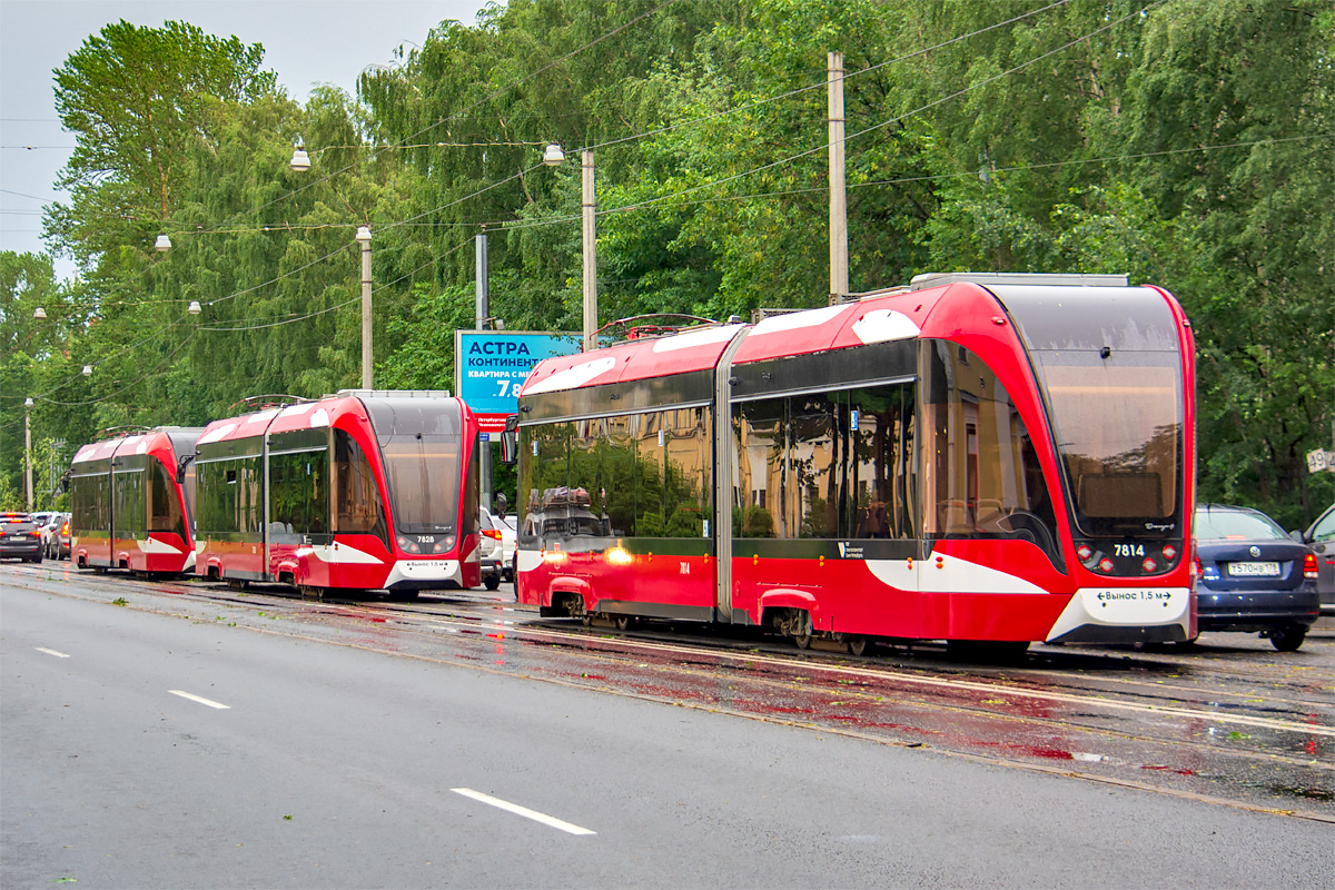 Санкт Петербург, 71-923М «Богатырь-М» № 7814; Санкт Петербург — Происшествия