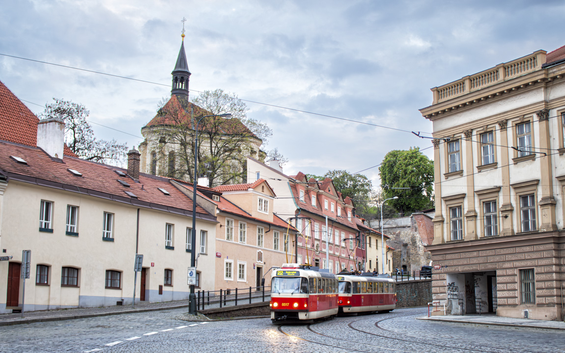 Прага, Tatra T3R.P № 8517