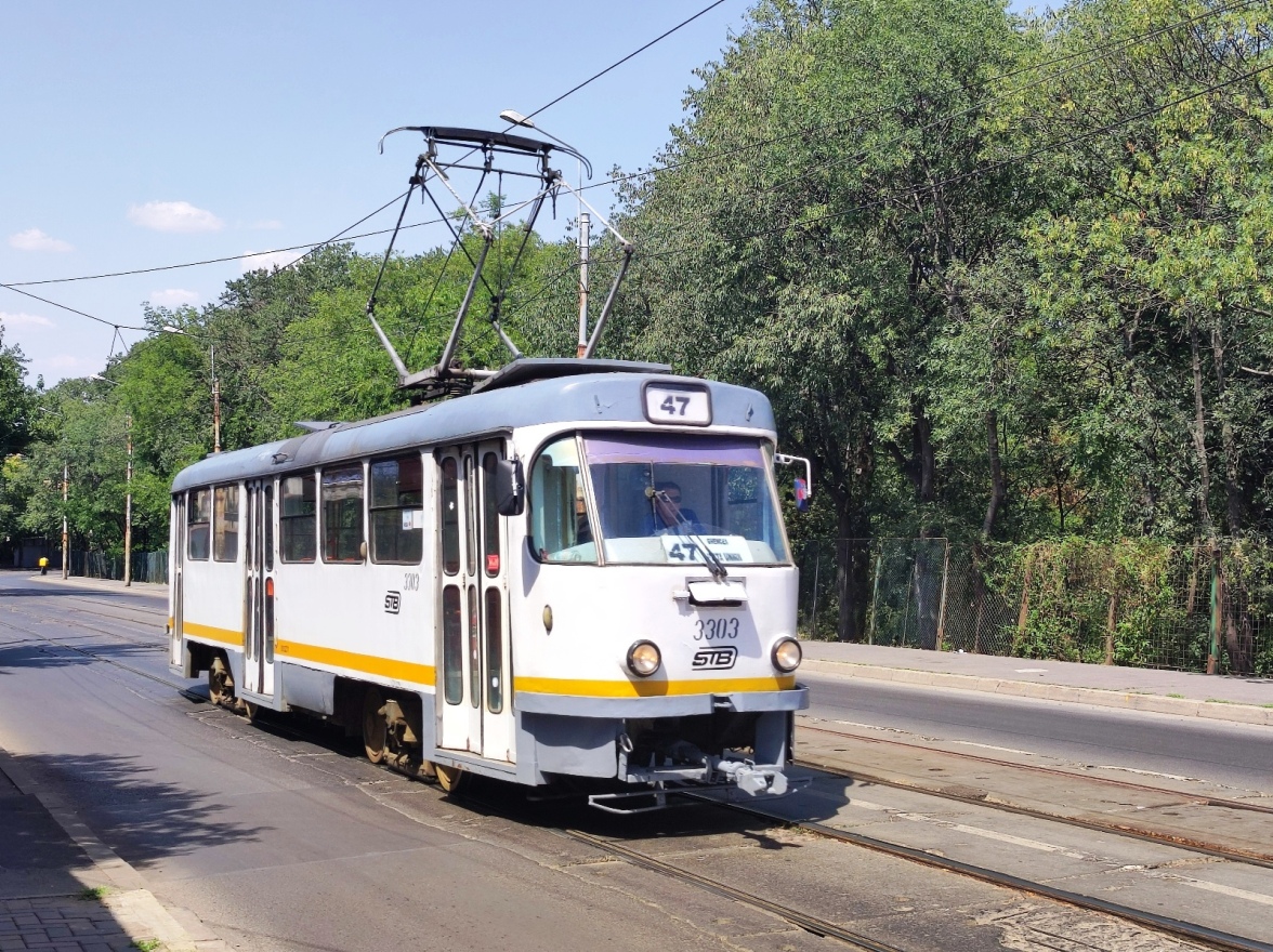 Bukarest - Ilfov, Tatra T4R № 3303