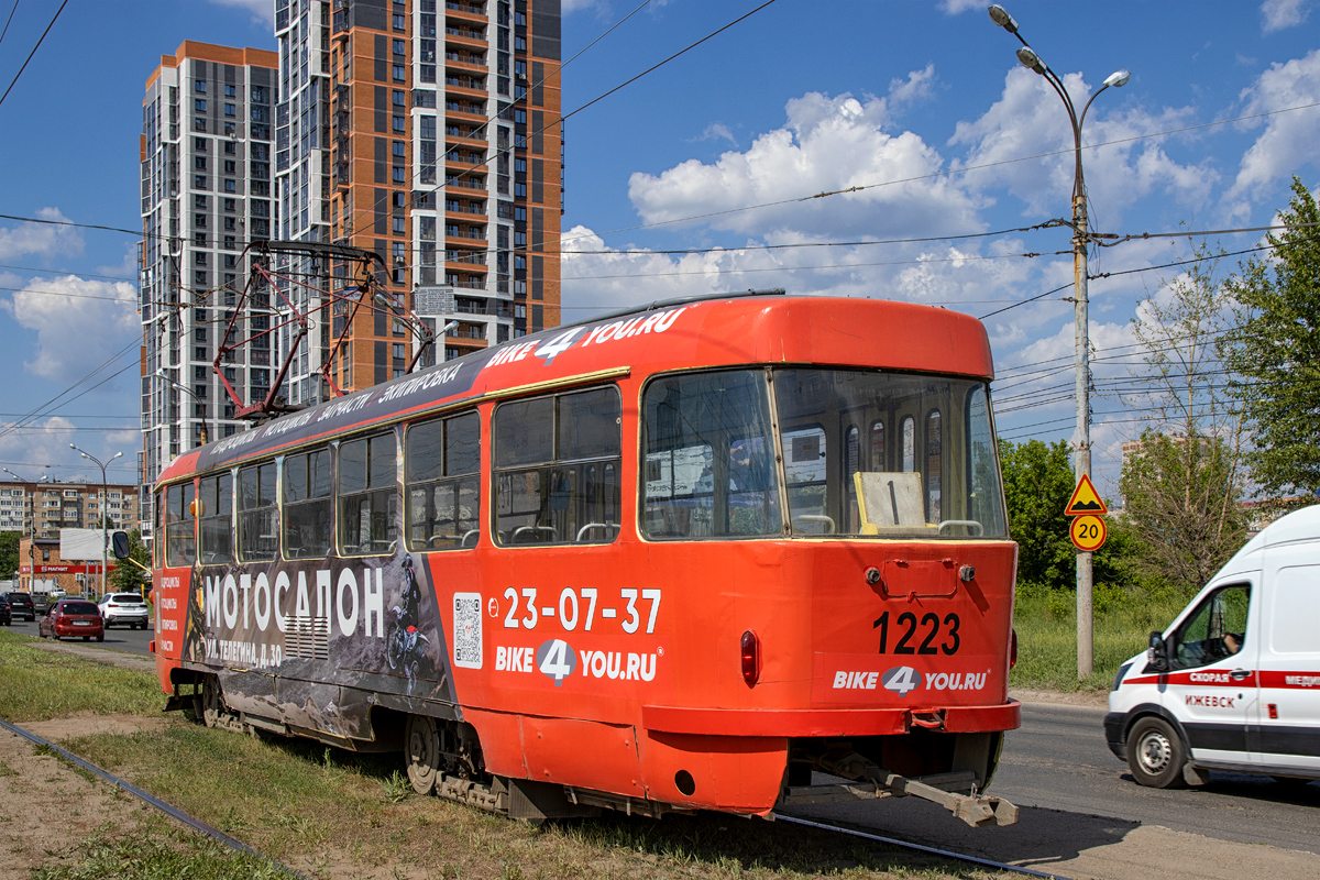 Ижевск, Tatra T3K № 1223