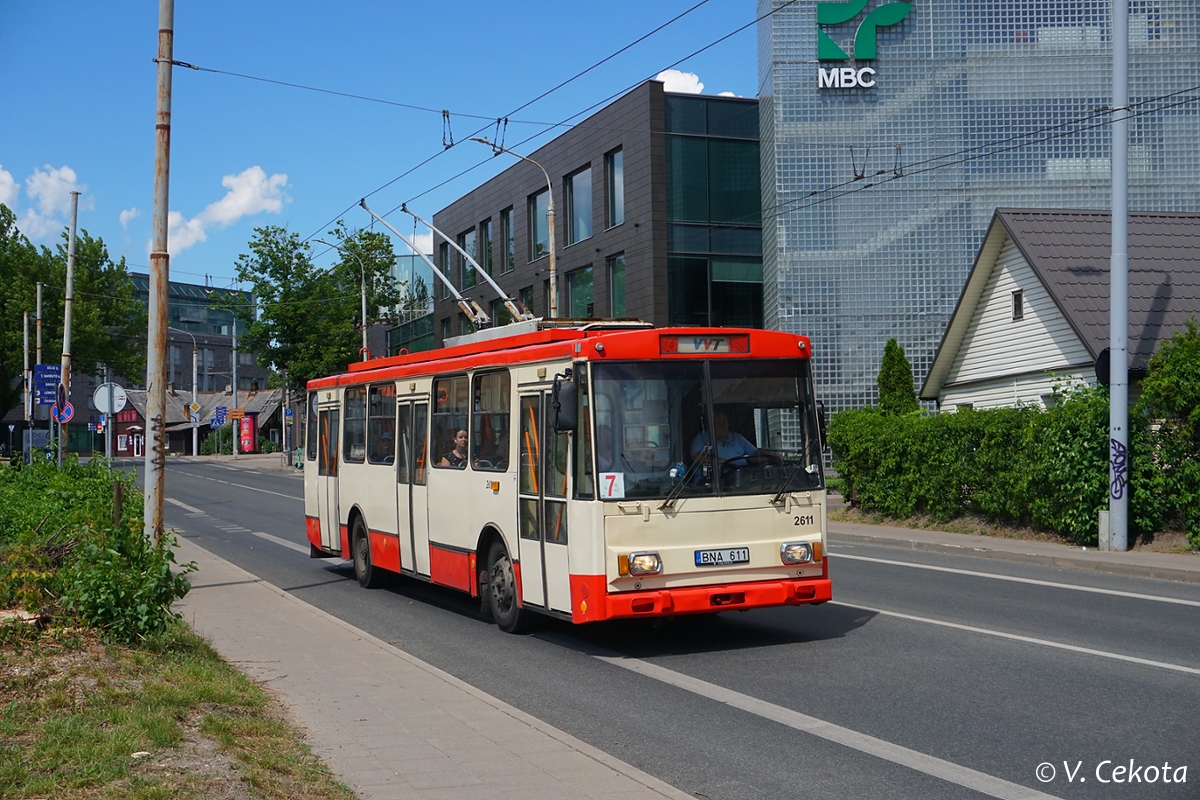Вильнюс, Škoda 14Tr13/6 № 2611