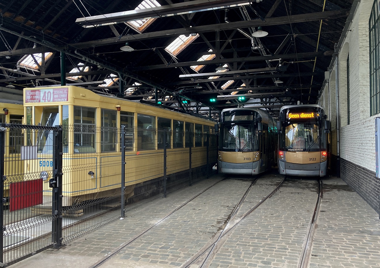 Брюссель, Bombardier T3000 № 3122