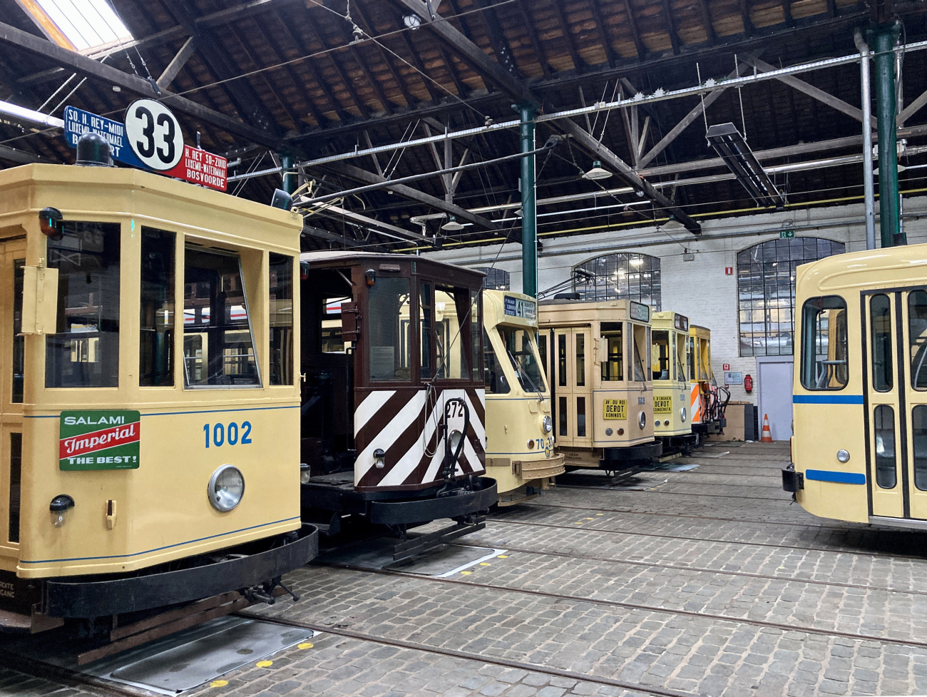 Брюссель, T. B. Standard моторный № 1002; Брюссель, Двухосный моторный Godarville № 272