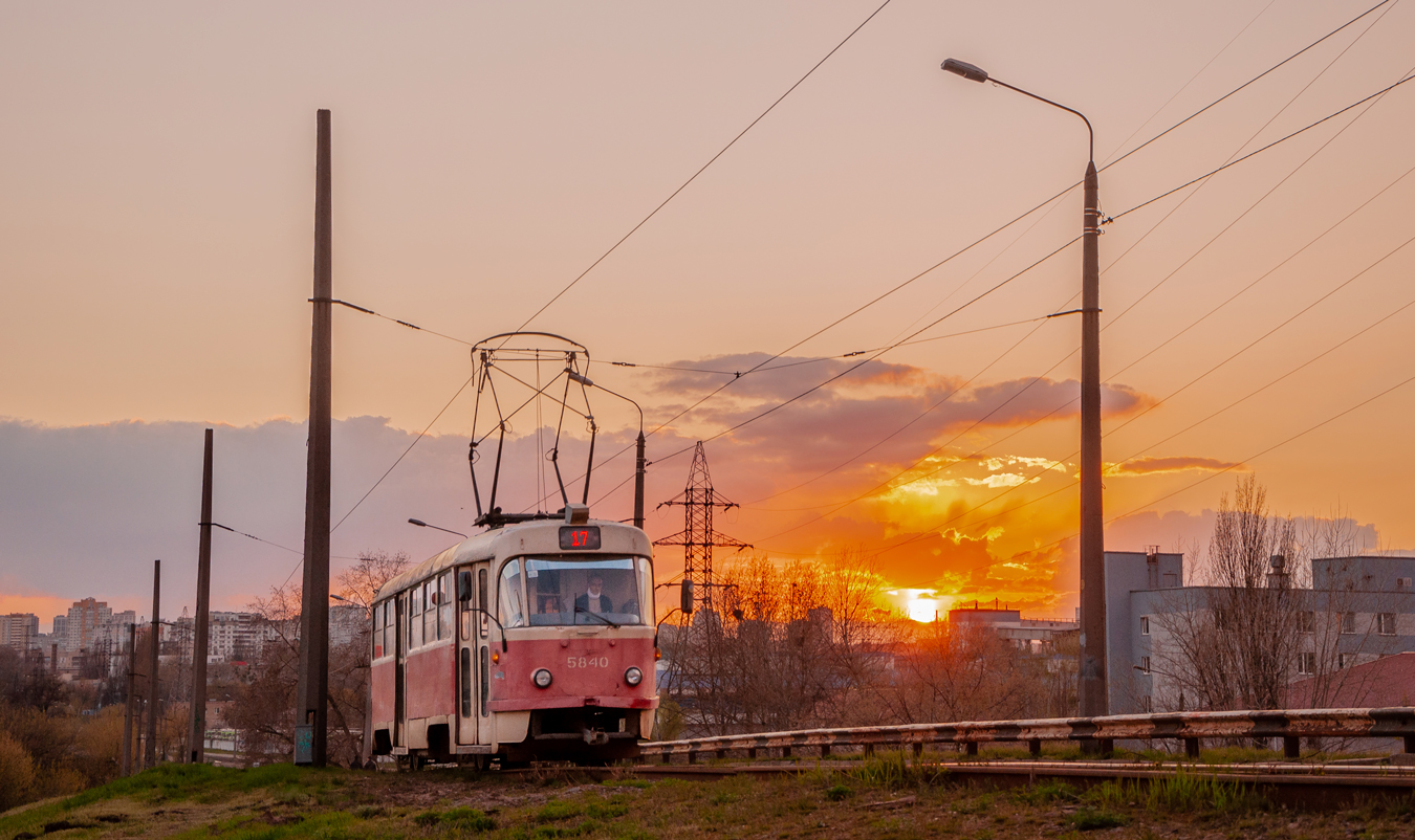 Киев, Tatra T3SU № 5840