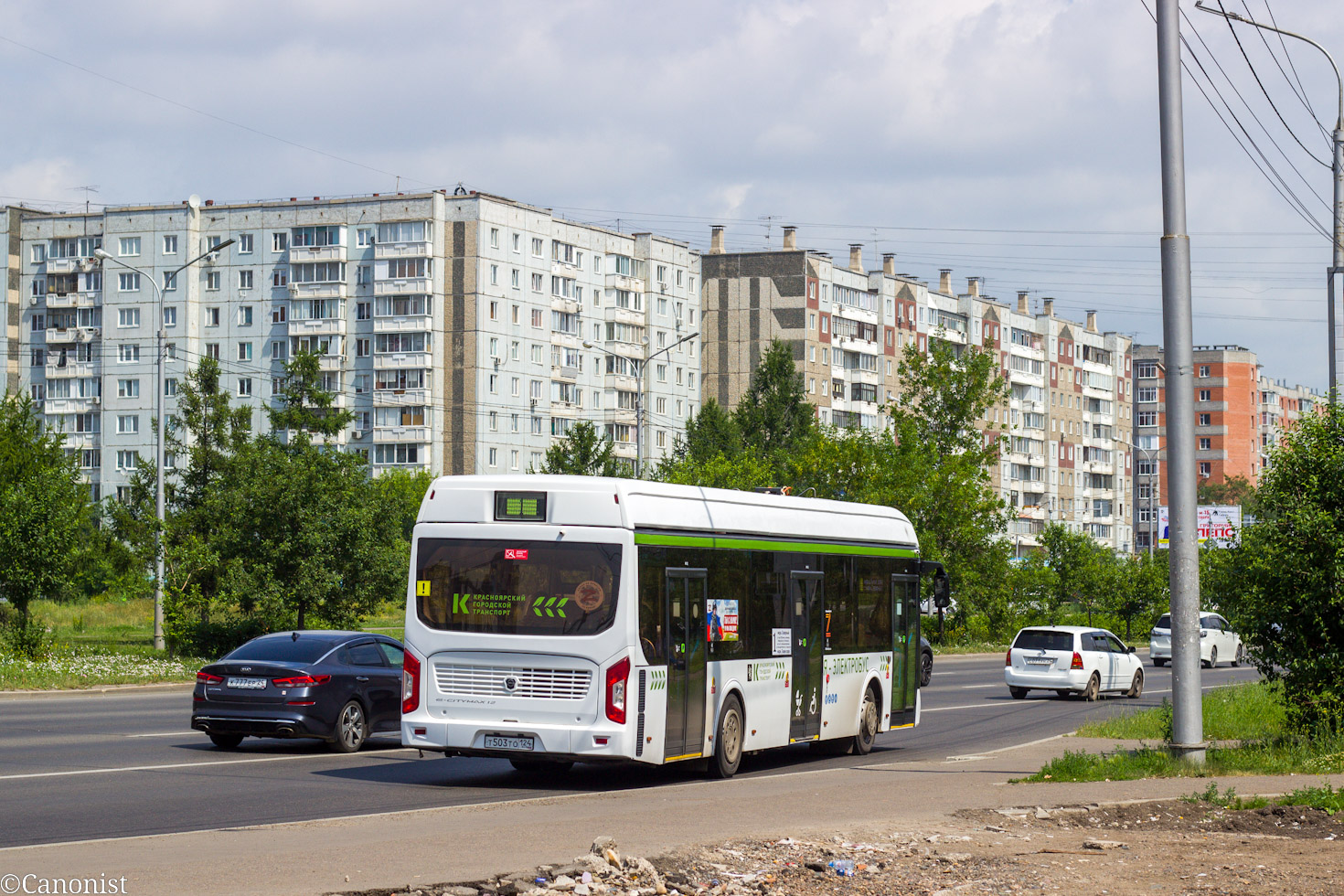 Красноярск, ЛиАЗ-6274 № Т 503 ТО 124