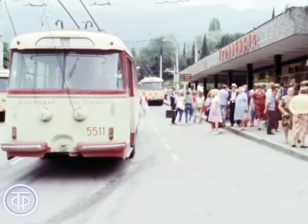 Крымскі тралейбус, Škoda 9Tr19 № 5511