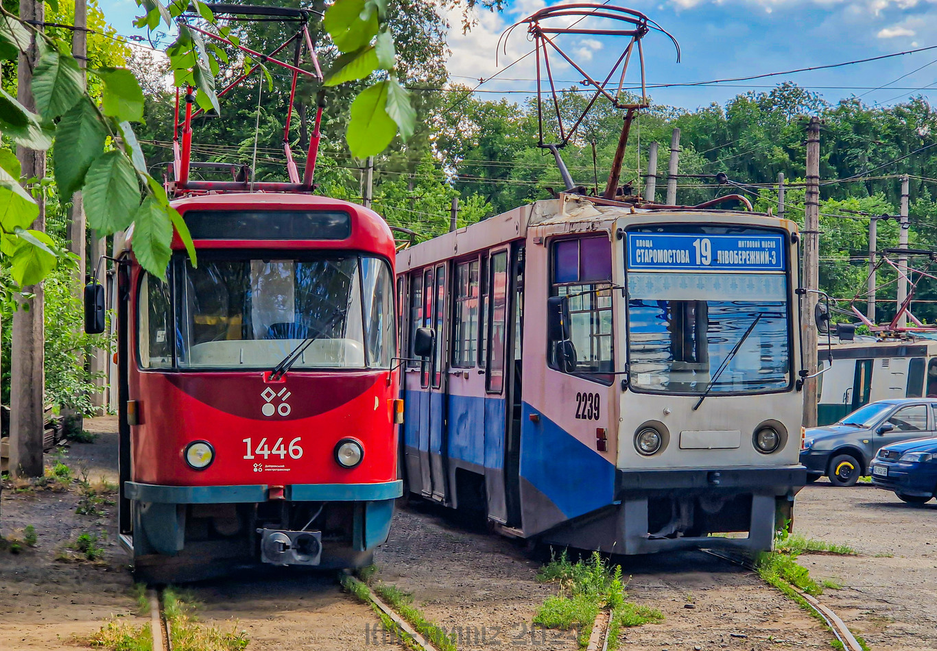 Днепр, Tatra T4D-MT № 1446