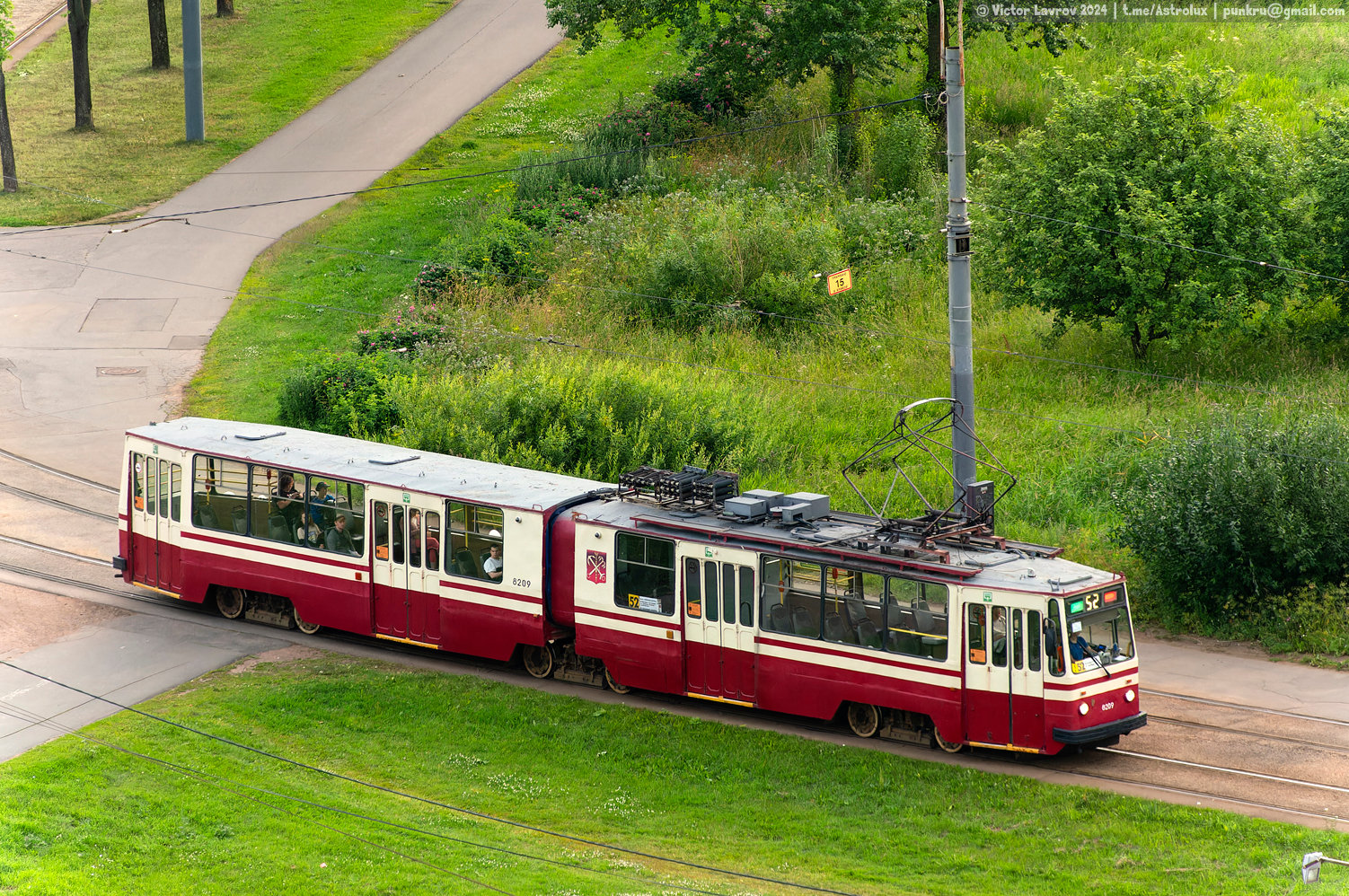 Санкт-Петербург, ЛВС-86К № 8209