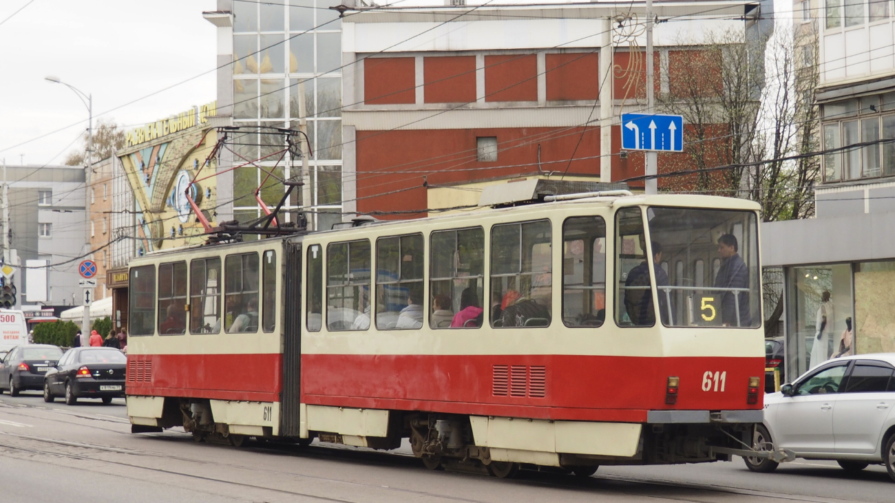 Калининград, Tatra KT4D № 611