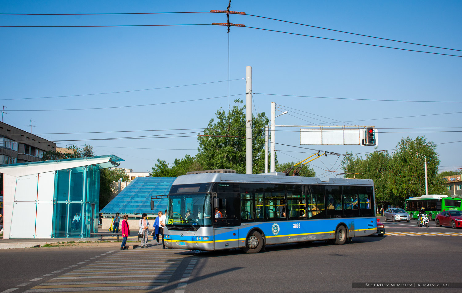 Алматы, YoungMan JNP6120GDZ (Neoplan Kazakhstan) № 3069