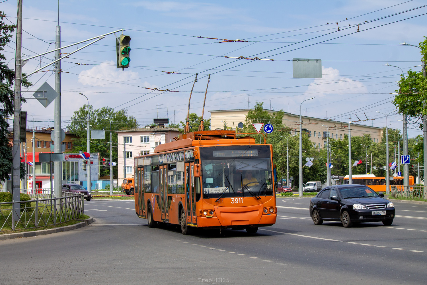 Нижний Новгород, ВМЗ-5298.01 «Авангард» № 3911