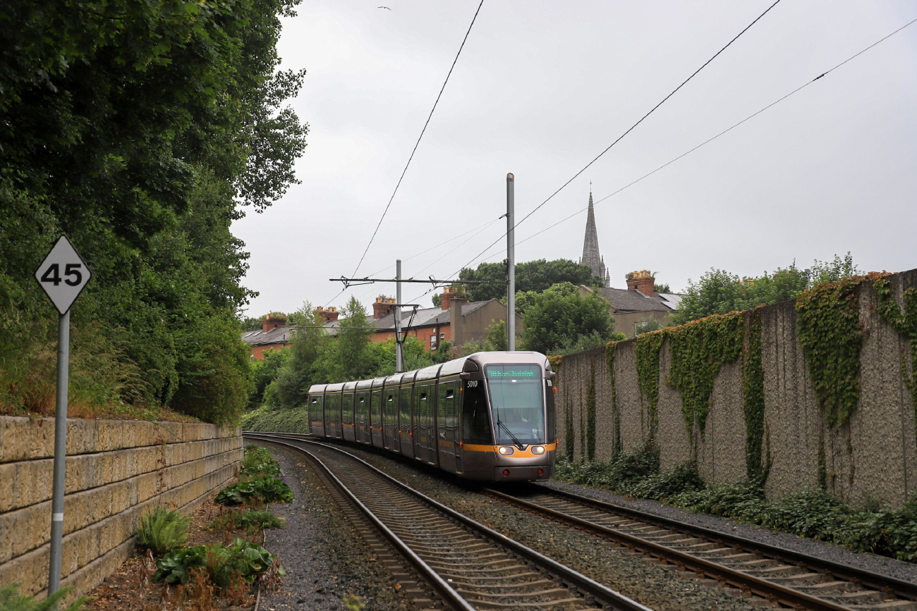 Дублин, Alstom Citadis 502 № 5010