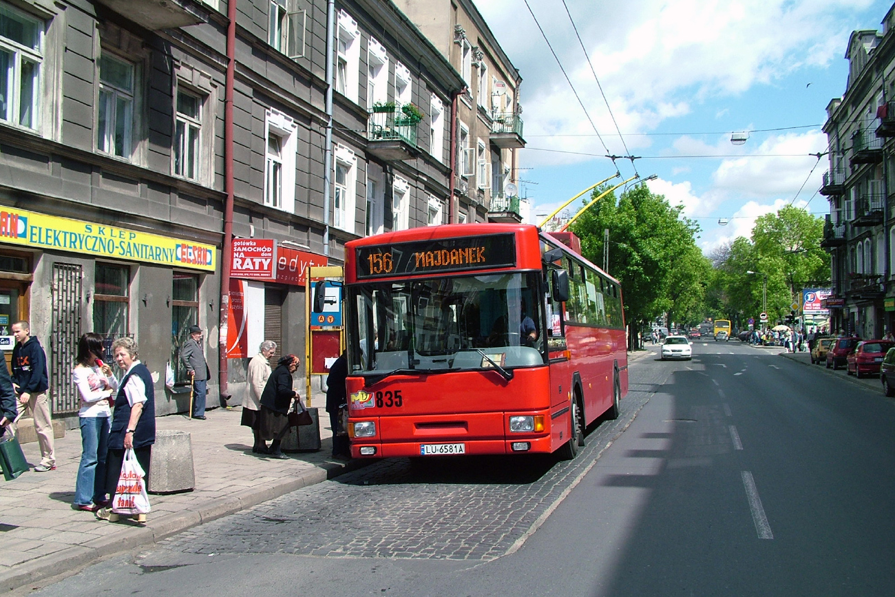 Люблин, MPK/Jelcz 120MT № 835