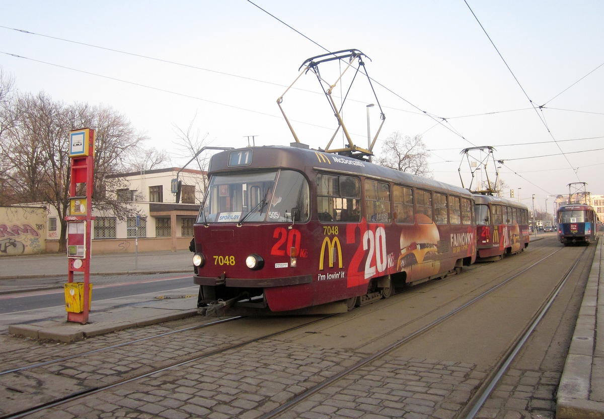 Прага, Tatra T3SUCS № 7048