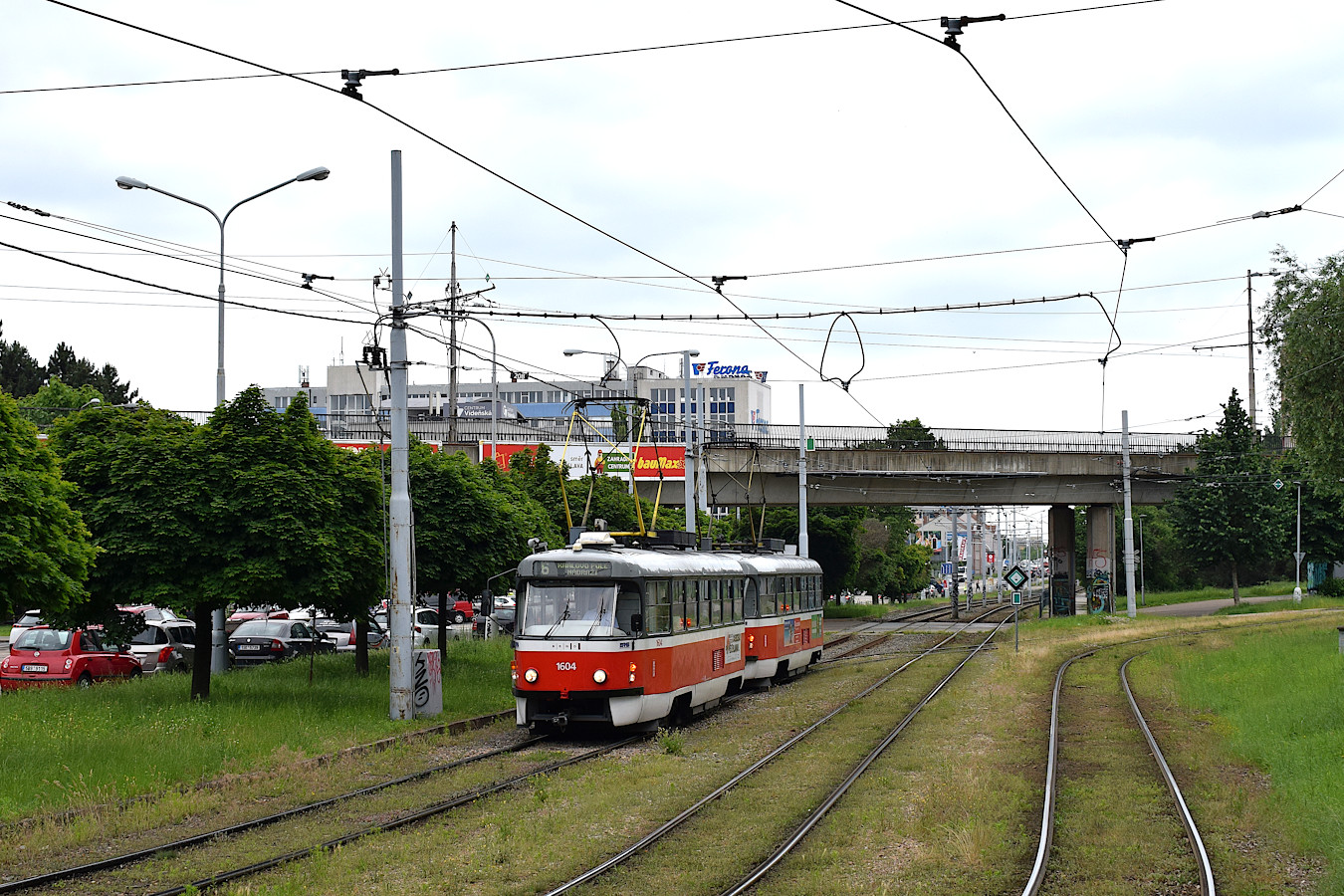 Брно, Tatra T3G № 1604