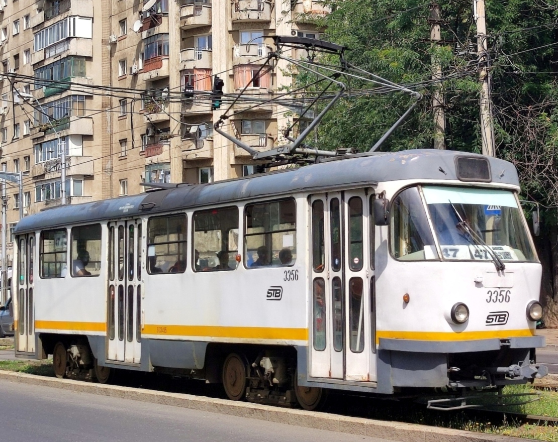 Бухарест - Илфов, Tatra T4R № 3356