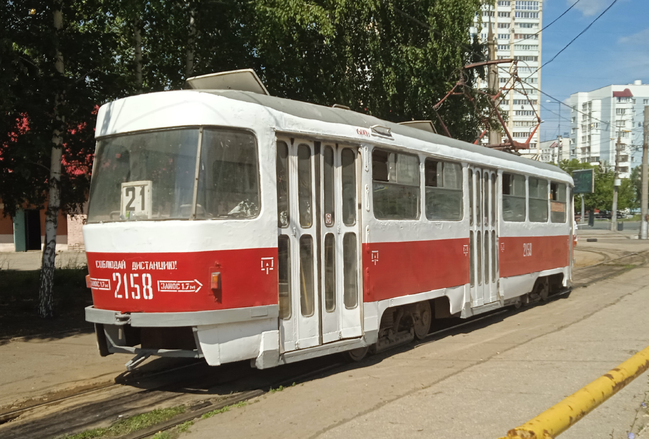 Самара, Tatra T3SU № 2158