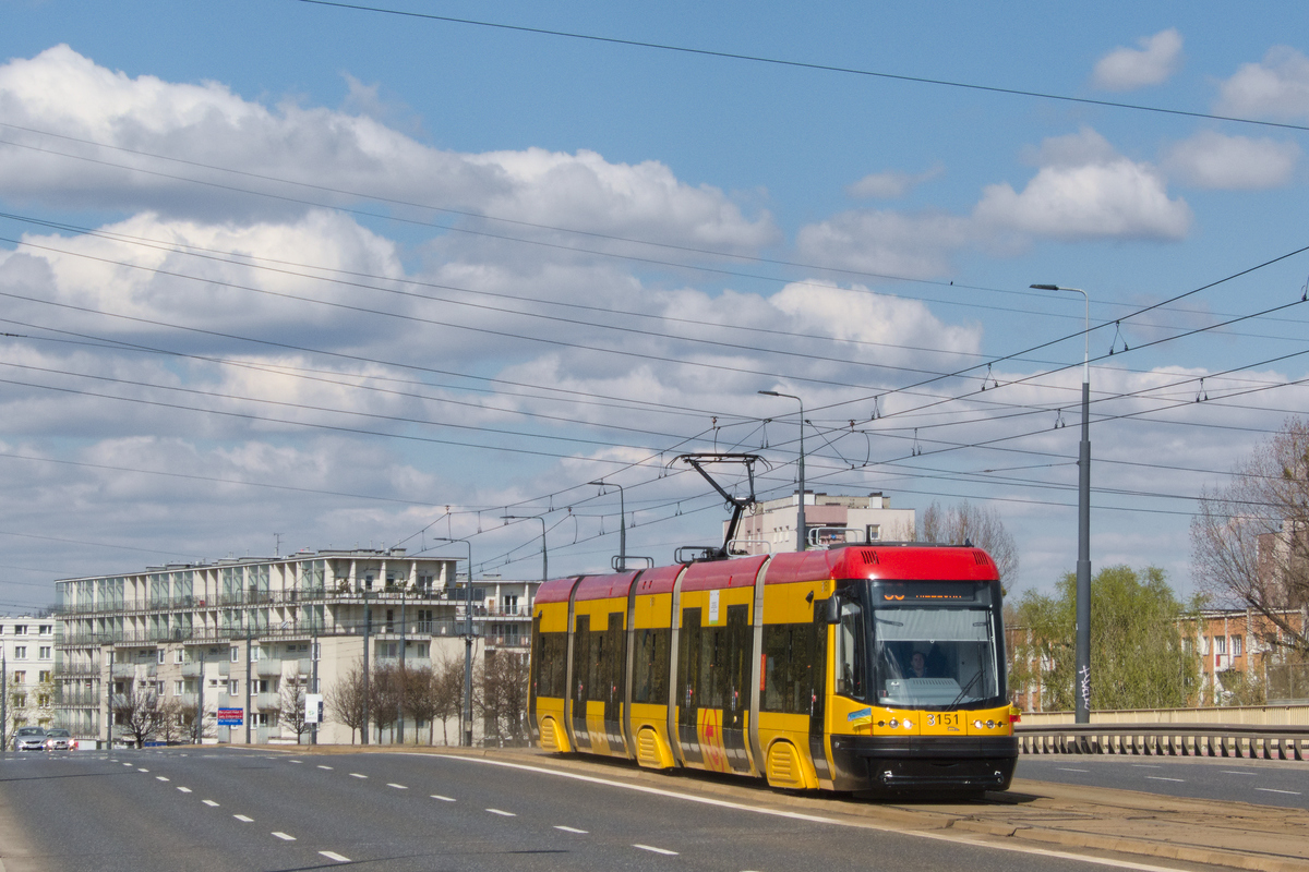 Варшава, PESA Swing 120Na № 3151