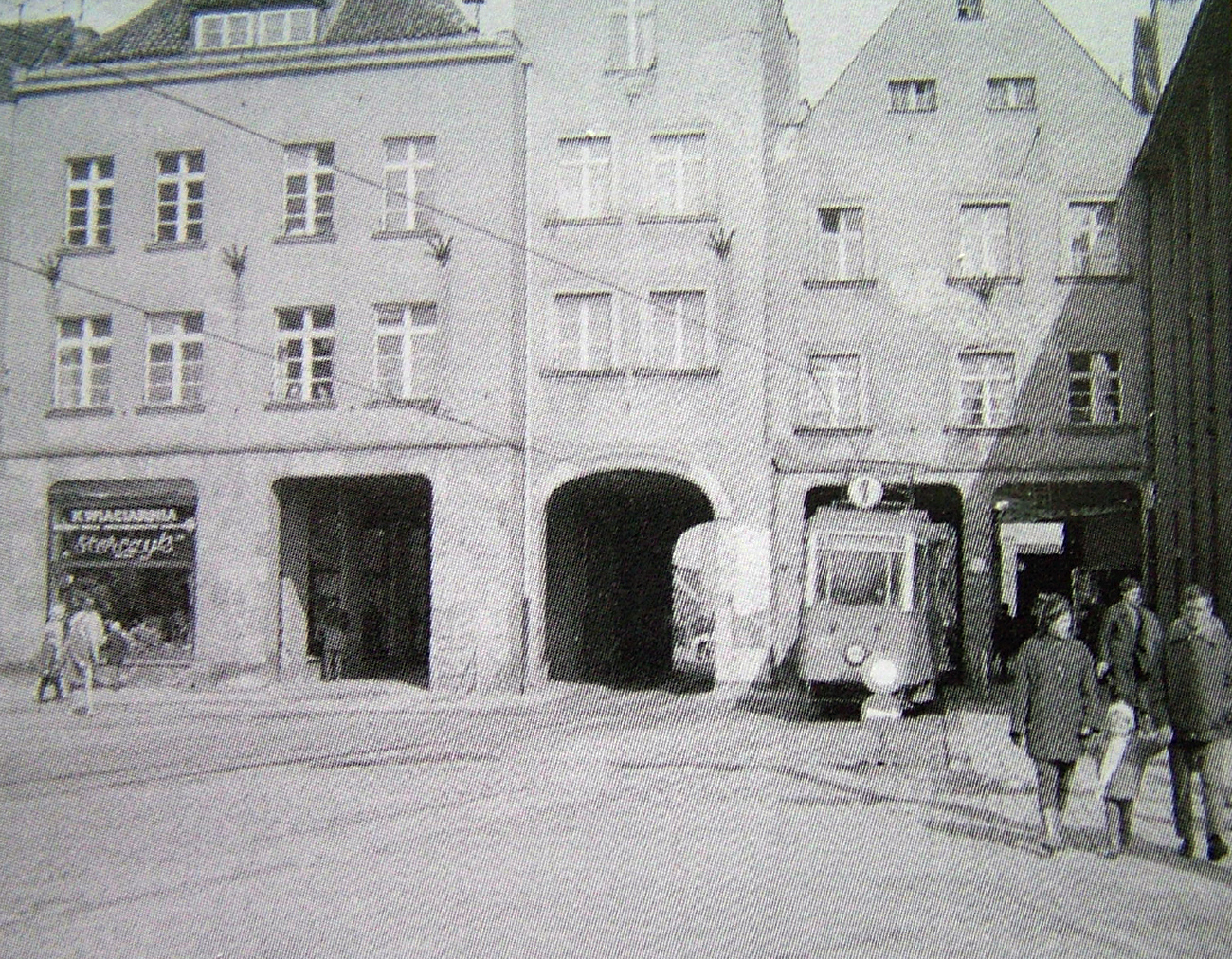 Торунь, Konstal 2N № 113; Торунь — Старые фотографии; Торунь — Трамвайные линии и инфраструктура