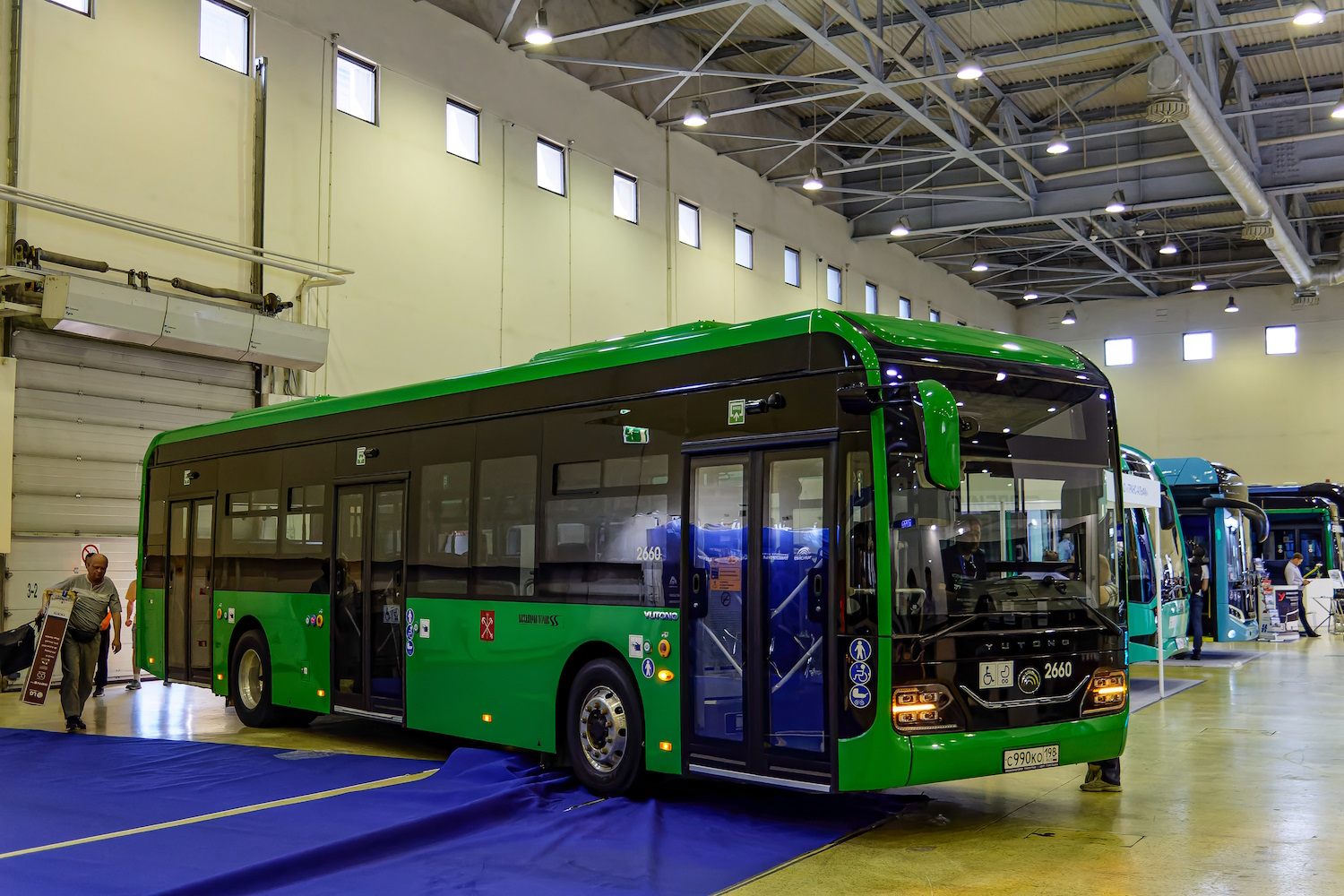 Санкт-Петербург, Yutong ZK6126BEVG № 2660; Москва — ЭлектроТранс – 2024