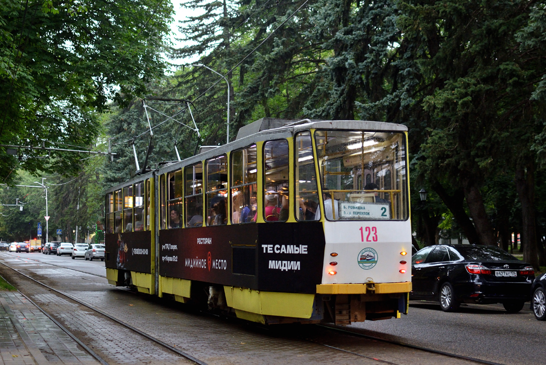 Пятигорск, Tatra KT4SU № 123
