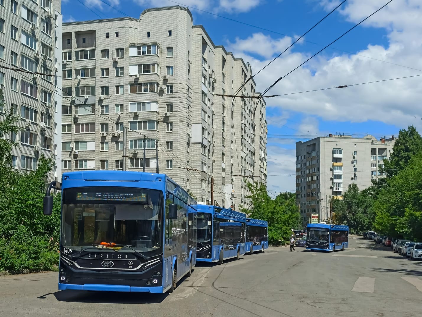 Саратов, ПКТС-6281.00 «Адмирал» № 1409; Саратов — Конечные станции и разворотные кольца