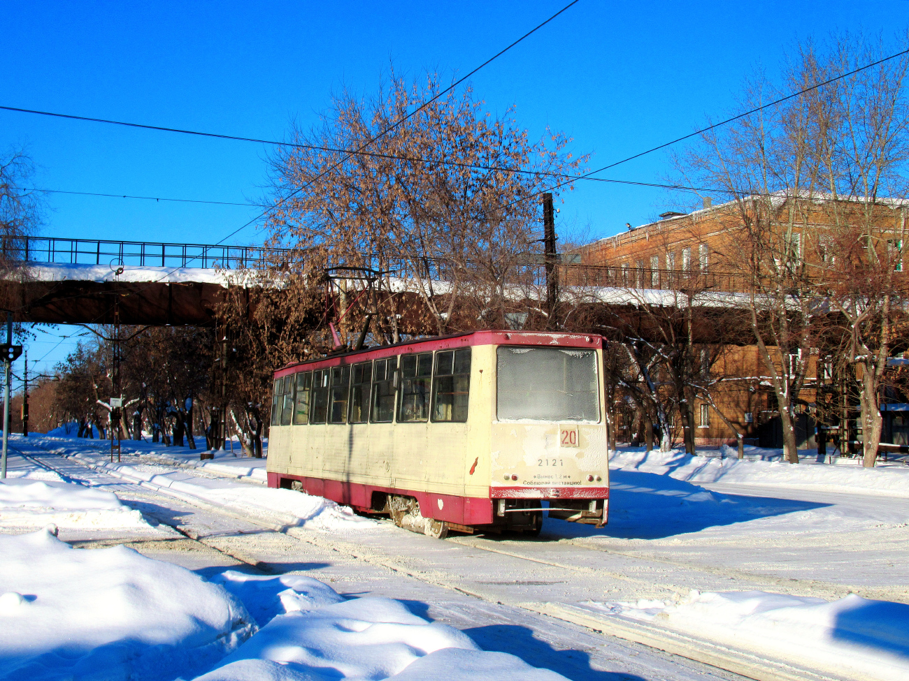 Chelyabinsk, 71-605 (KTM-5M3) č. 2121