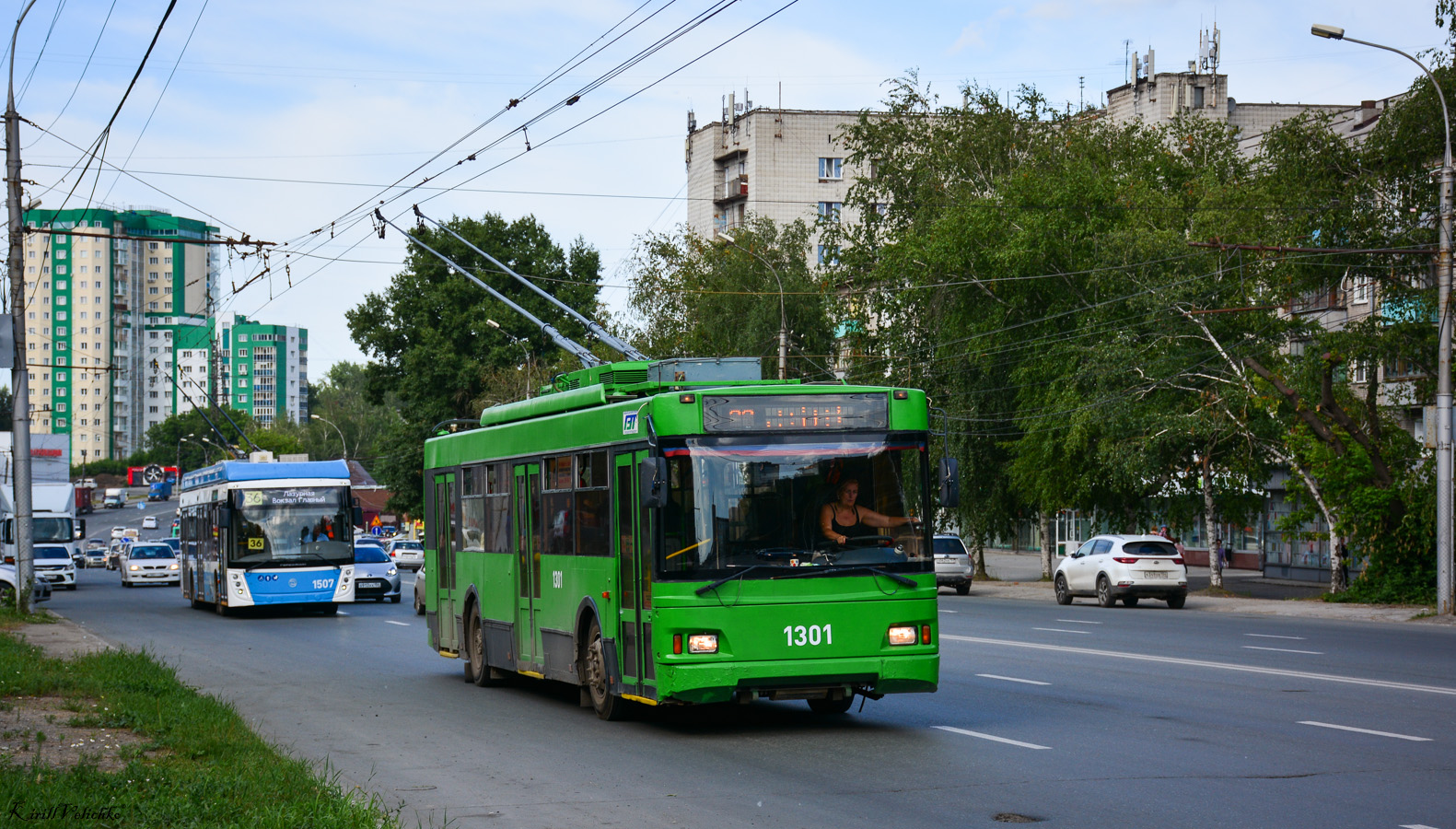 Новосибирск, Тролза-5275.06 «Оптима» № 1301