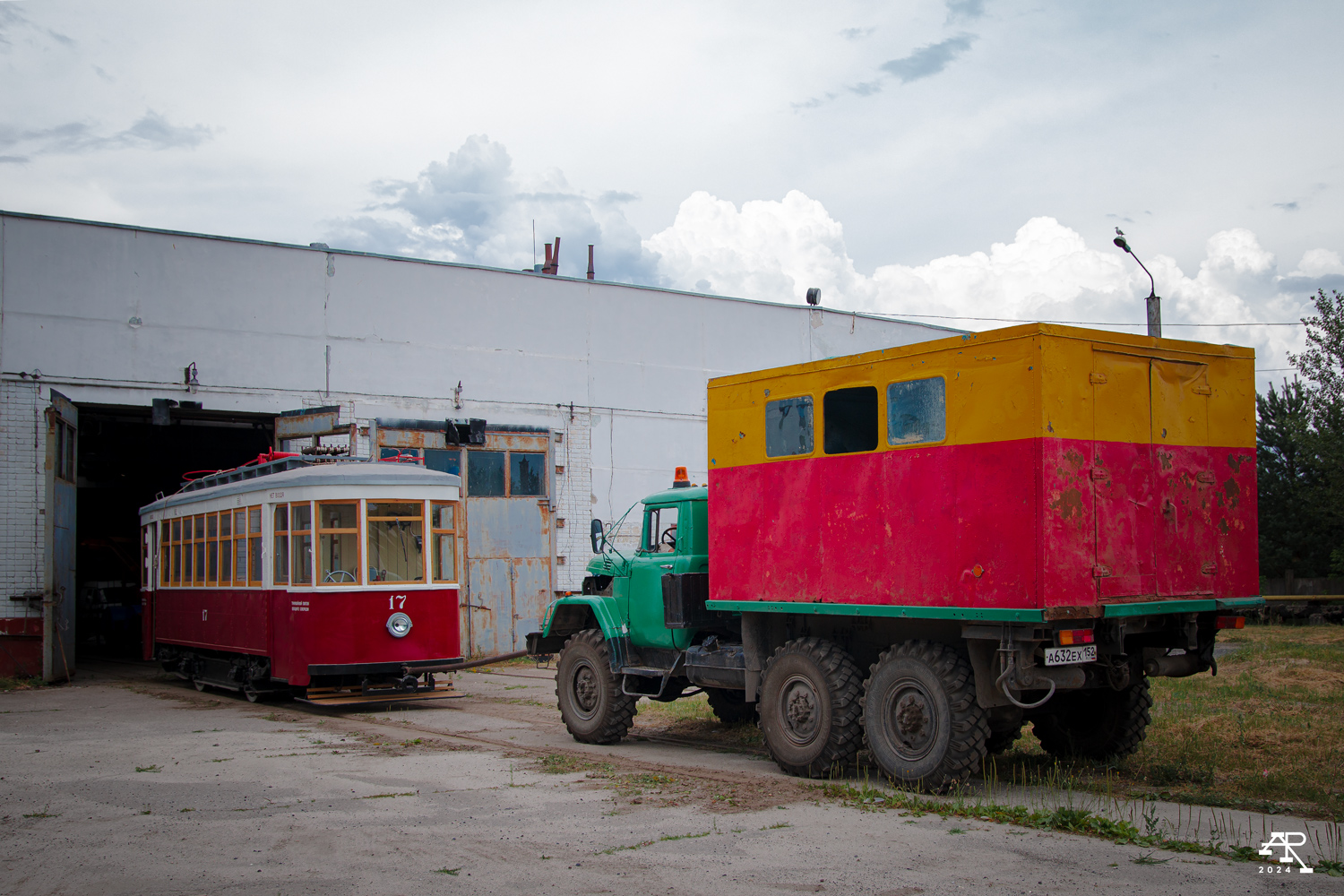 Дзержинск, Х № 17; Дзержинск — Деятельность Музея городского транспорта