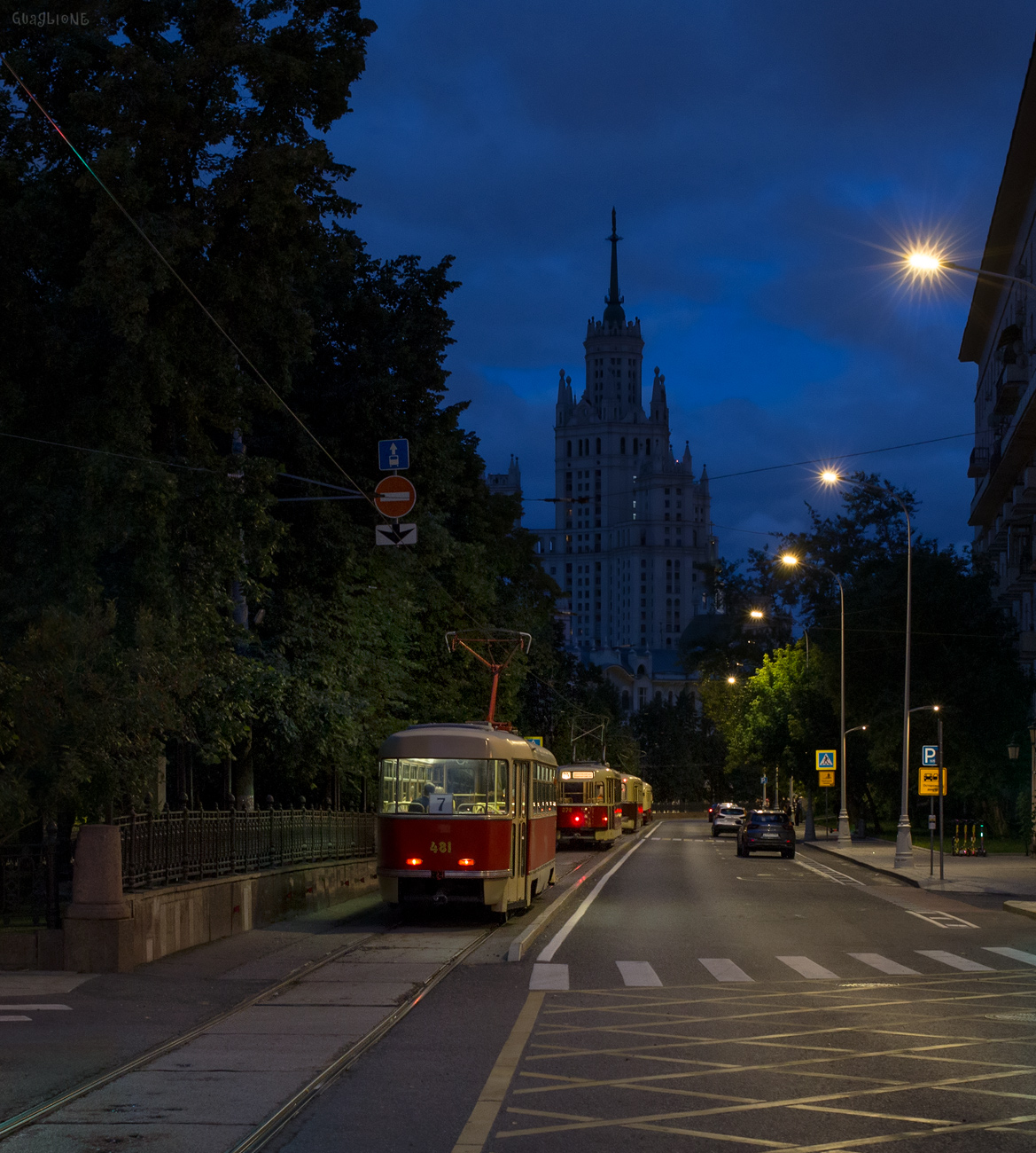 Москва — День Московского транспорта — 2024 (репетиции парада трамваев 06.07.2024 и 11.07.2024, парад и выставка трамваев 13.07.2024)