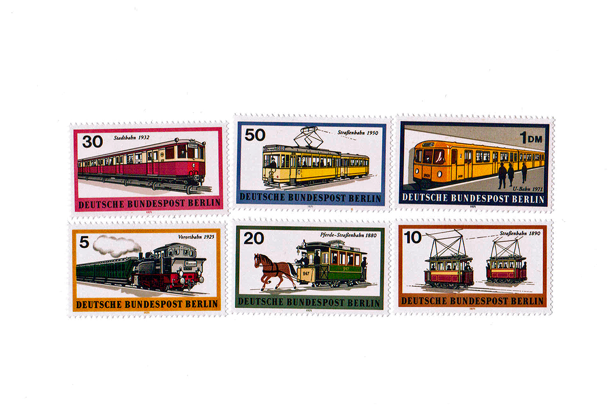 Berlin — Miscellaneous photos; Postage stamps