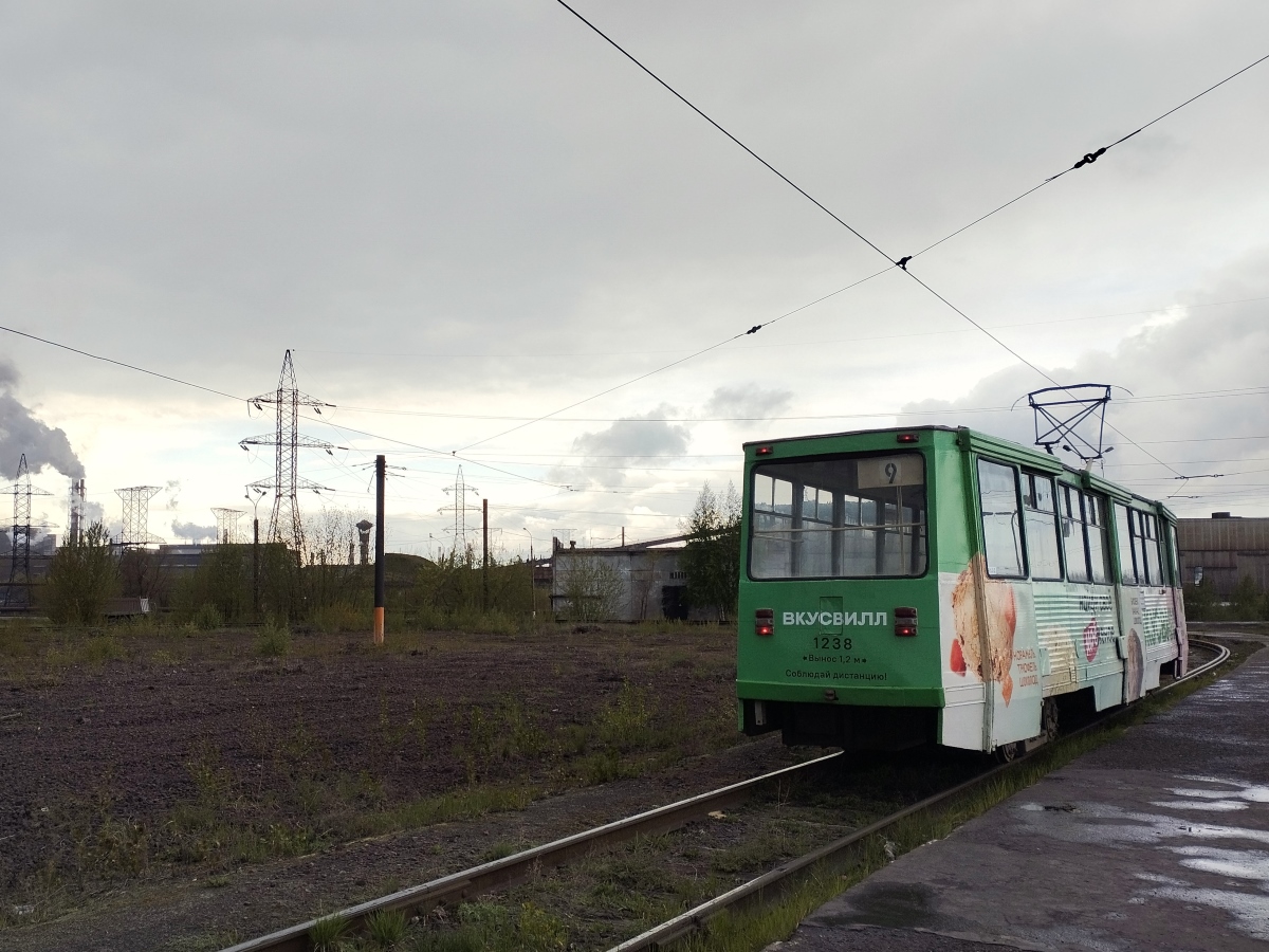 Челябинск, 71-605 (КТМ-5М3) № 1238; Челябинск — Конечные станции и кольца