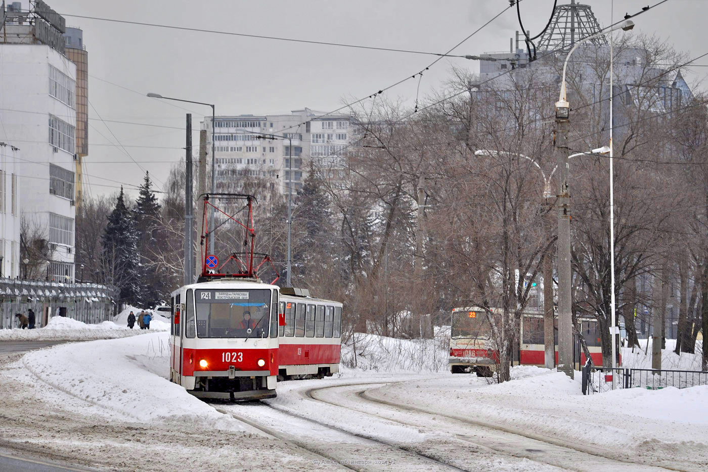 Самара, Tatra T6B5SU № 1023