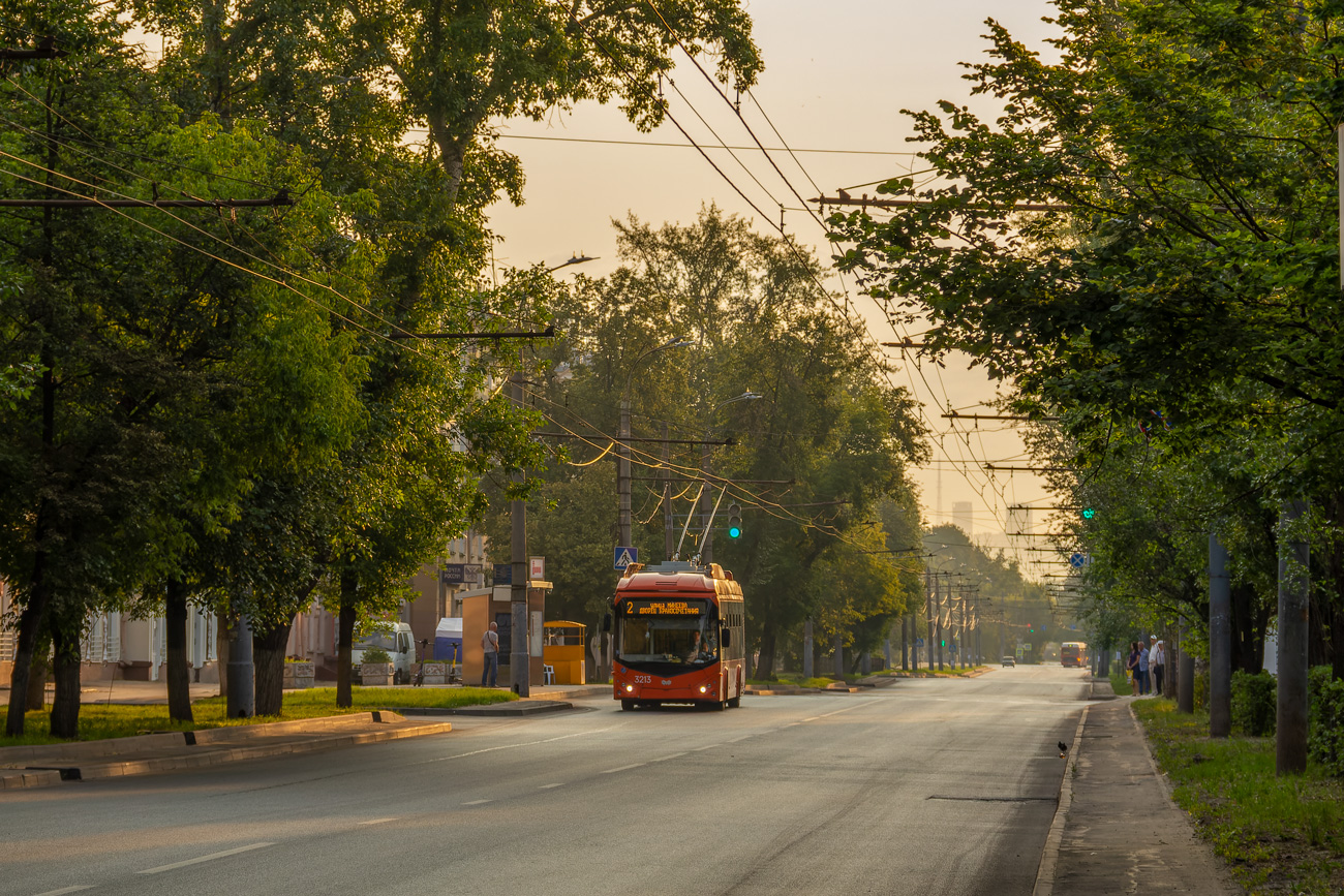 Нижни Новгород, БКМ 32100D № 3213; Нижни Новгород — Троллейбусные линии Нижни Новгород, БКМ 32100D № 3213; Нижни Новгород — Троллейбусные линии