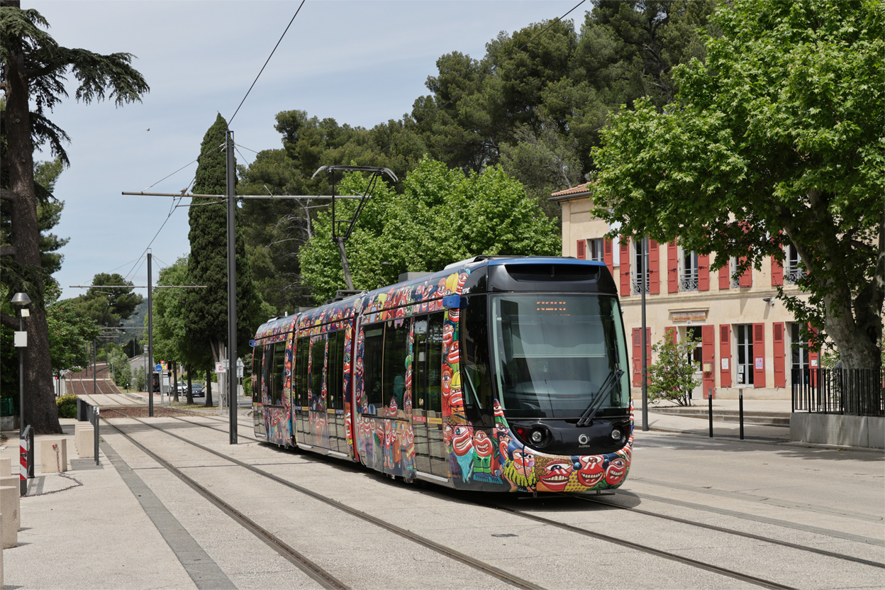 Aubagne, Alstom Citadis Compact Br. 007 Aubagne, Alstom Citadis Compact Br. 007