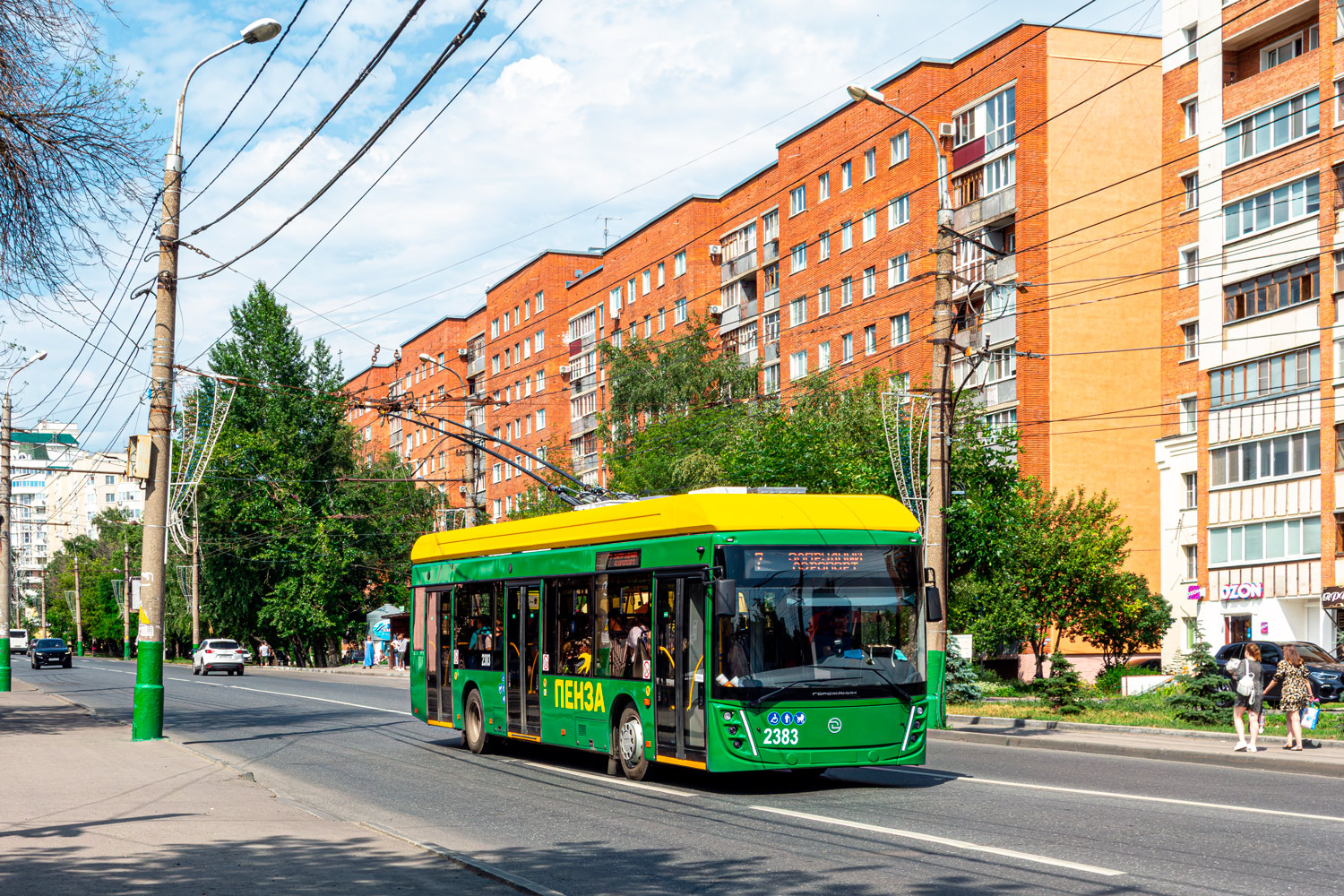 Пенза, УТТЗ-6241.01 «Горожанин» № 2383