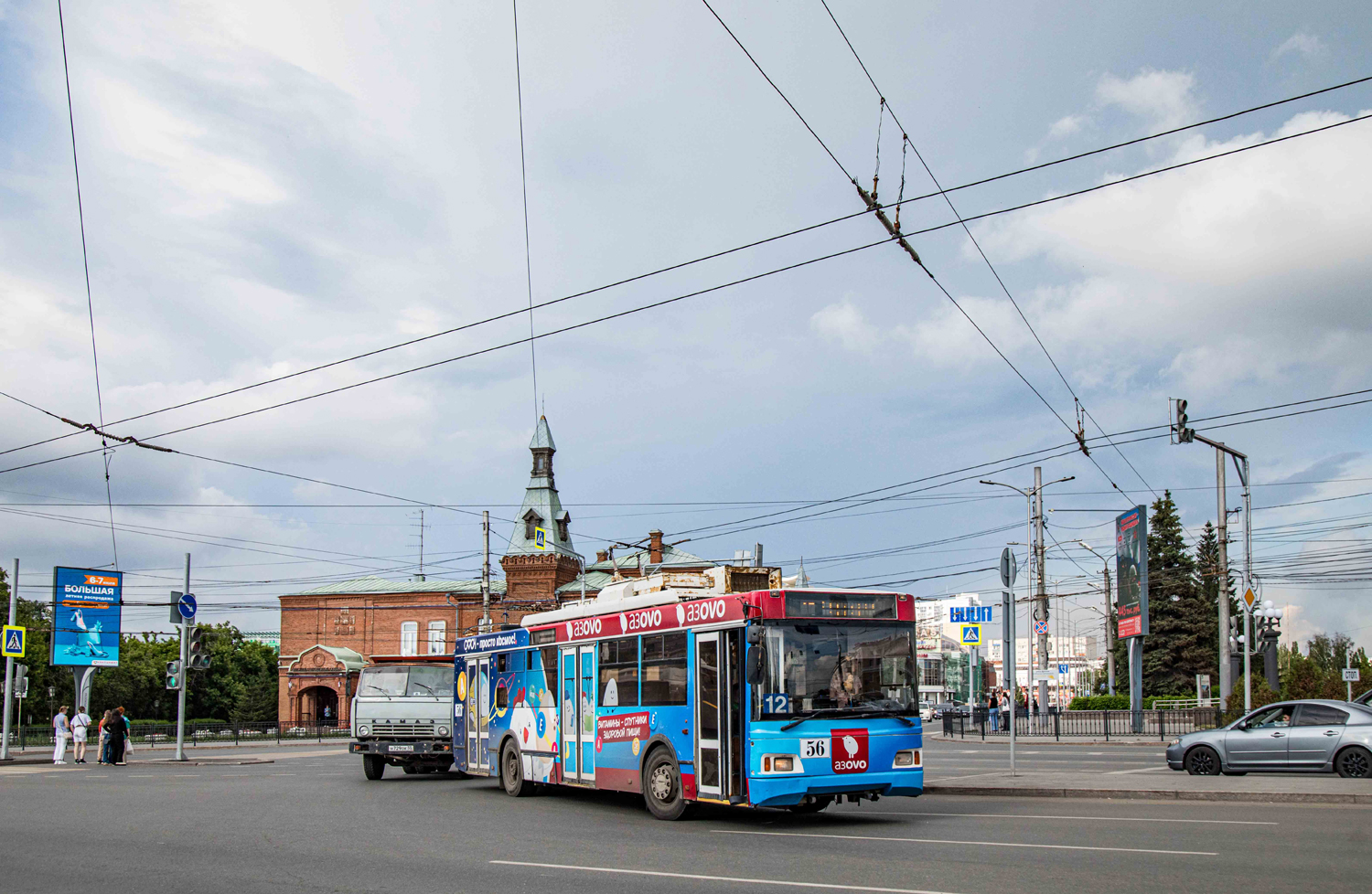 Омск, Тролза-5275.03 «Оптима» № 56