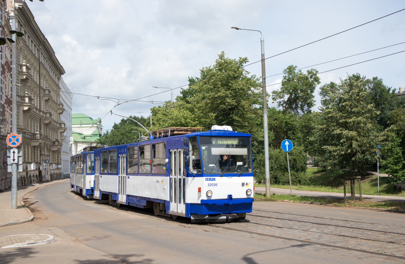 Рига, Tatra T6B5SU № 32036