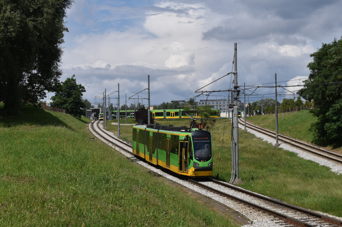 Познань, Modertrans Moderus Beta MF 02 AC № 417