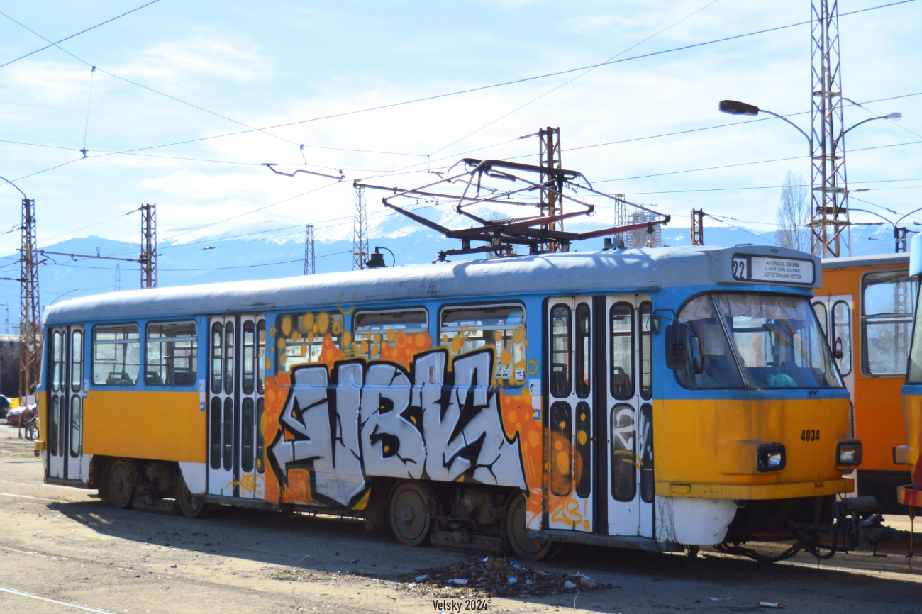 София, Tatra T4D-M2 № 4034